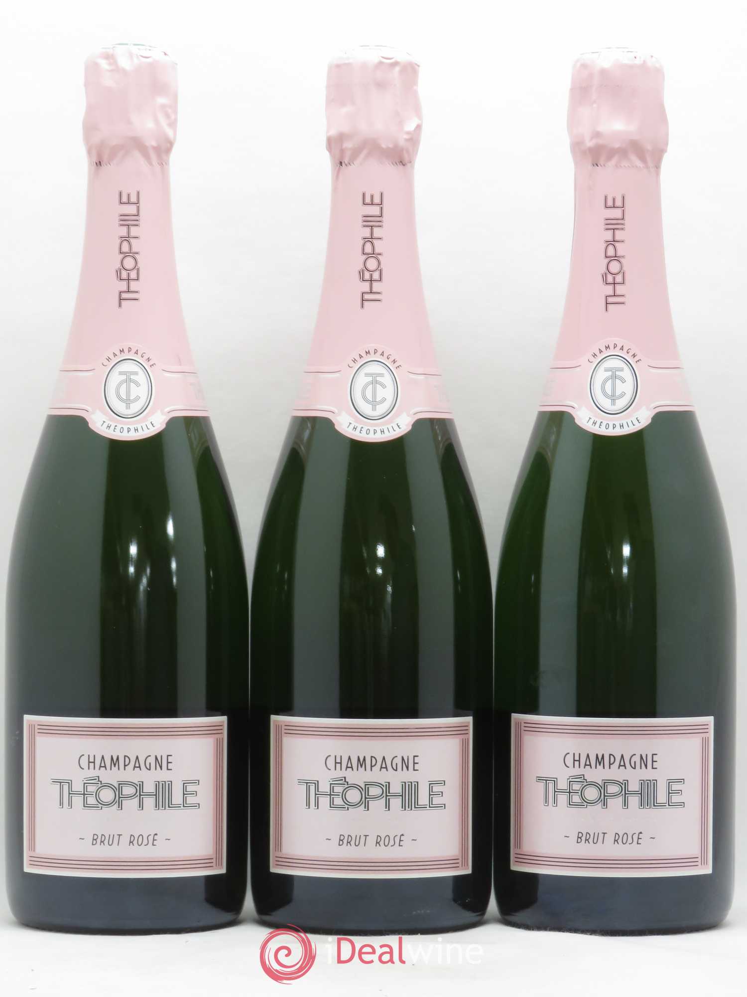 Rosé Brut Louis Roederer Theophile - Lot de 3 bouteilles - 0