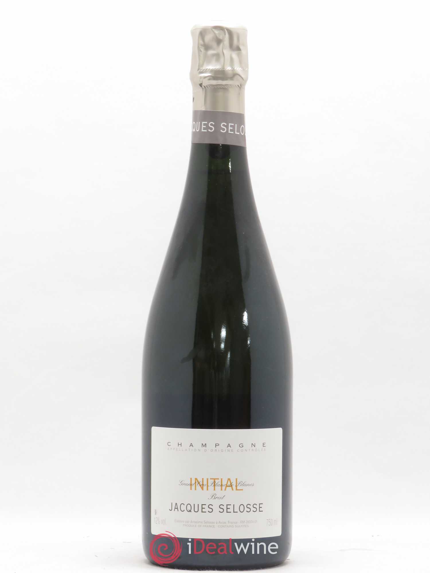 Initial Brut Jacques Selosse - Lot de 1 bouteille - 0