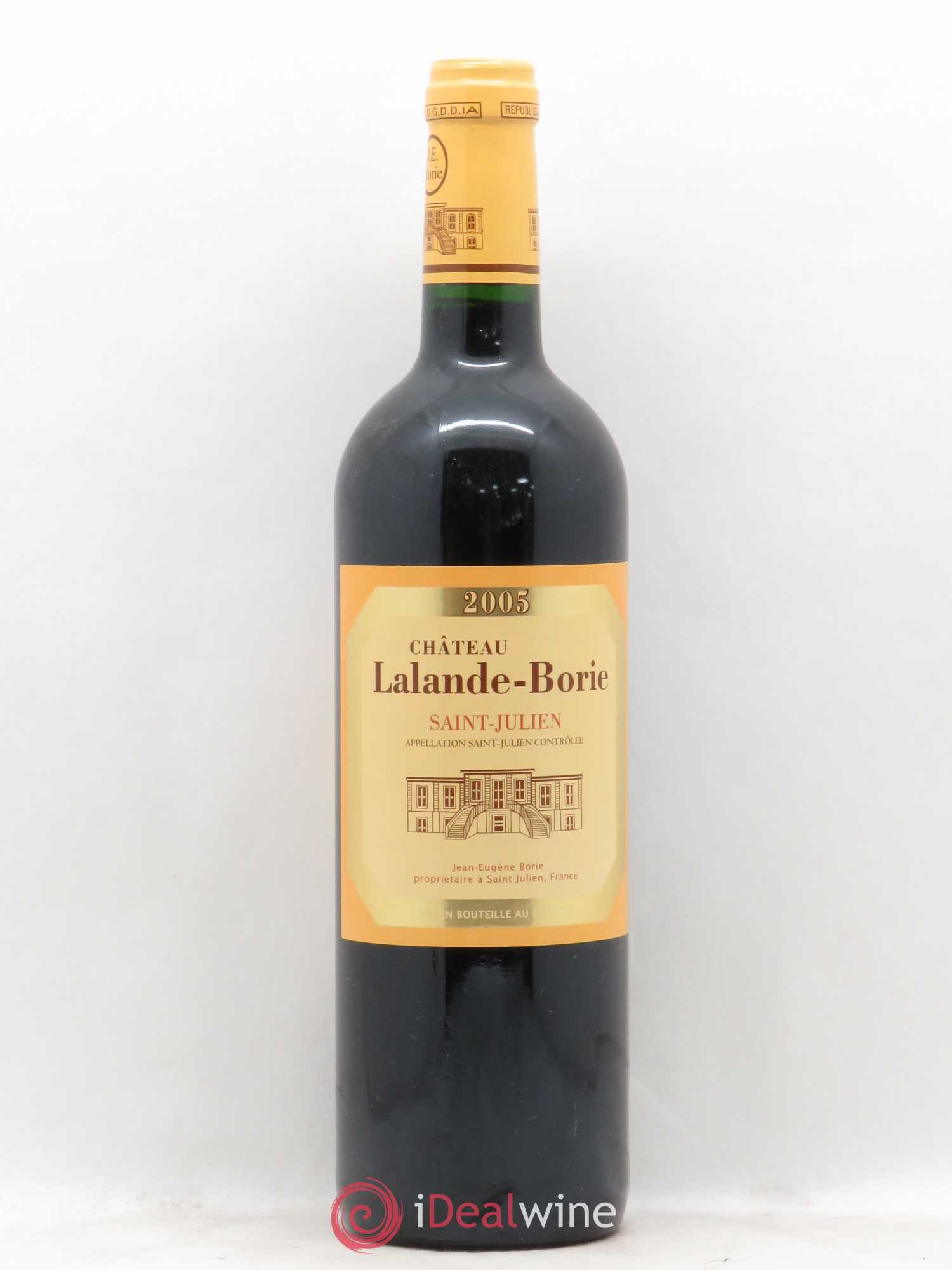 Château Lalande Borie 2005 - Lot de 1 bouteille - 0