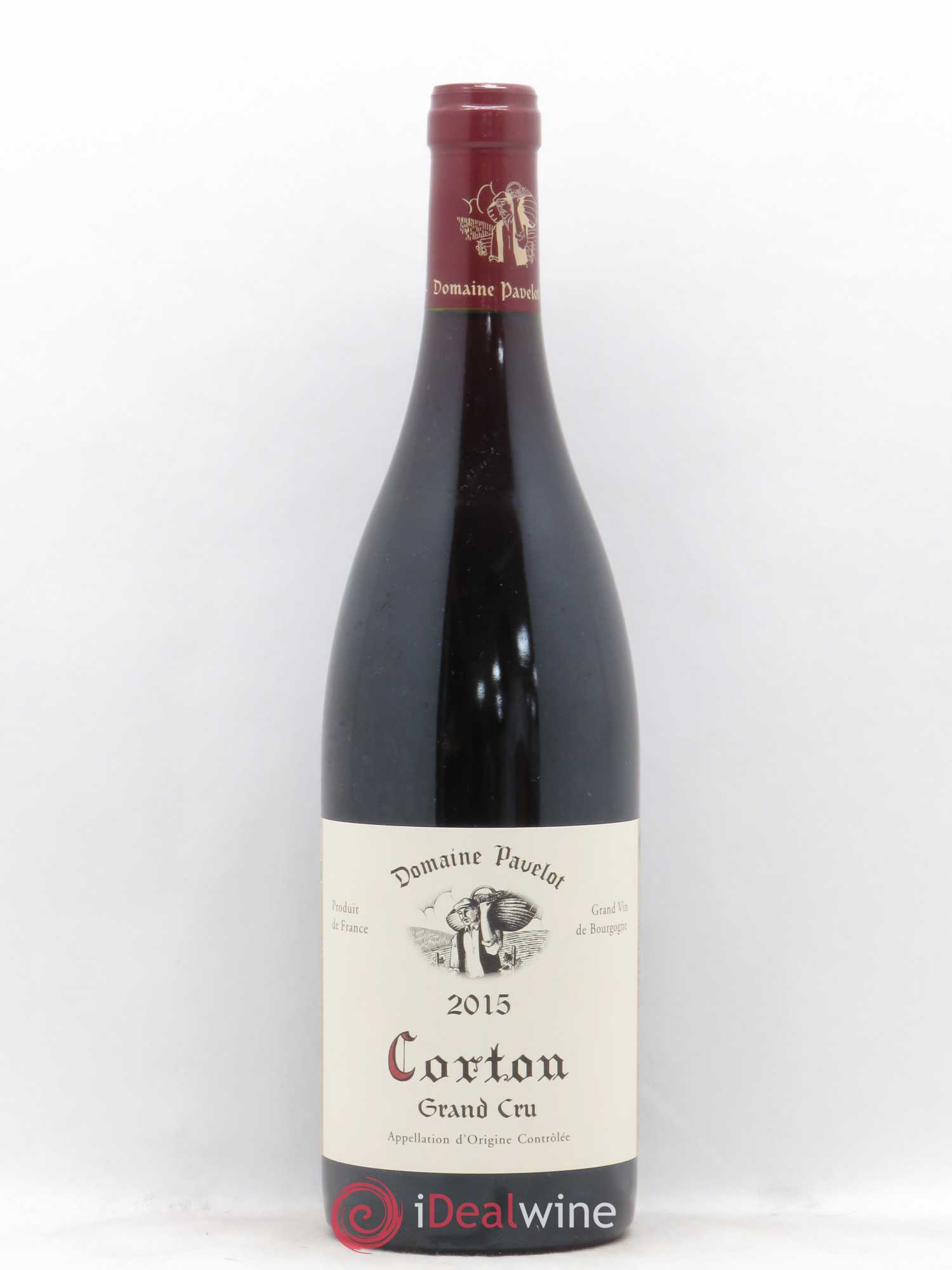 Corton Grand Cru Domaine Pavelot 2015 - Lot de 1 bouteille - 0