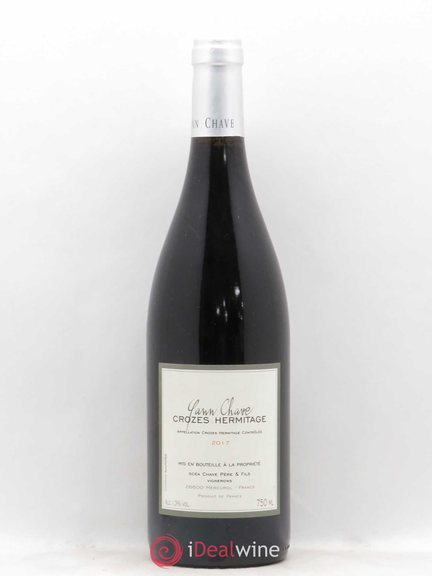 Crozes-Hermitage Yann Chave 2017 - Lot de 1 bouteille - 0
