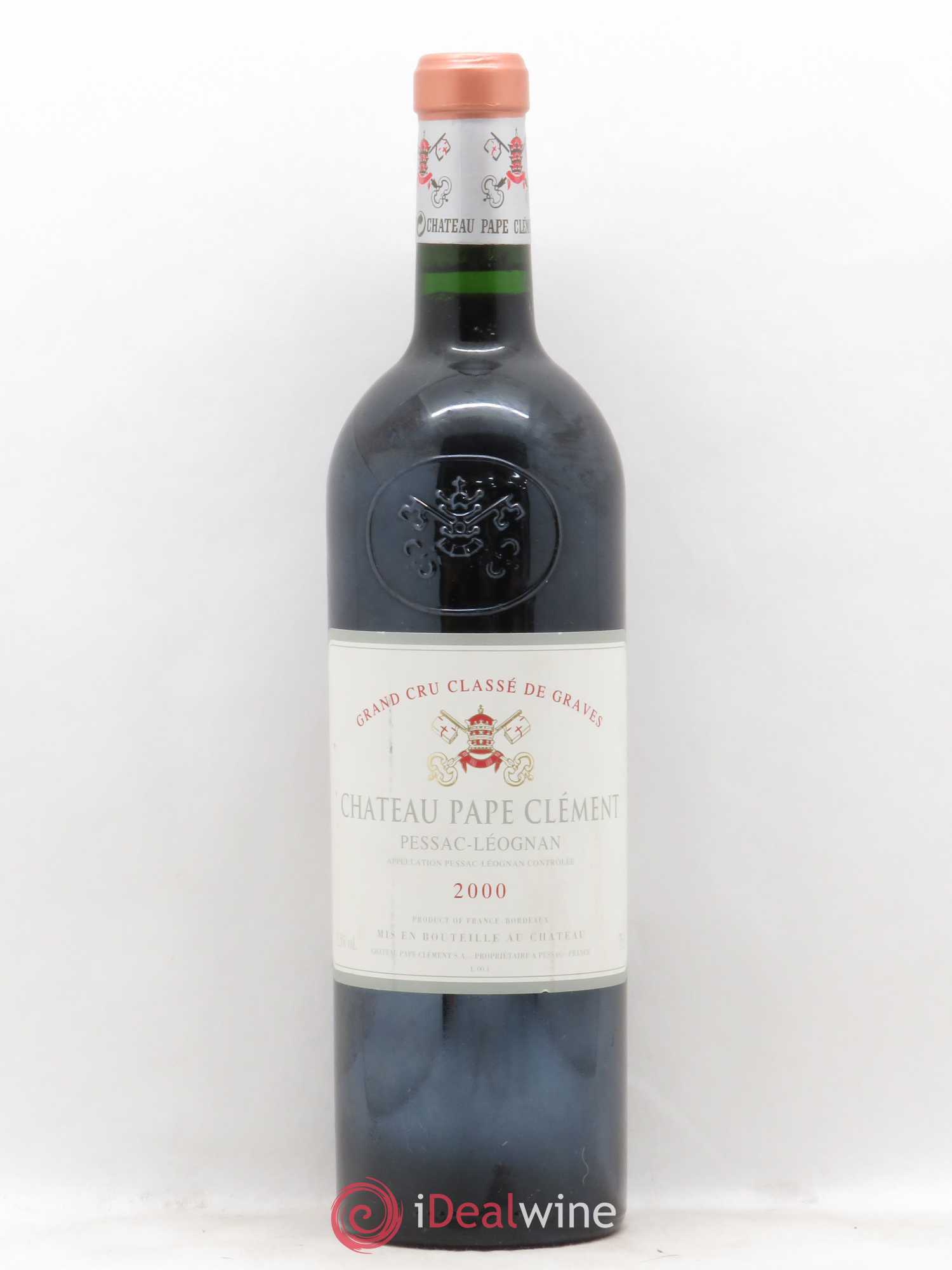 Château Pape Clément Cru Classé de Graves 2000 - Lot de 1 bouteille - 0