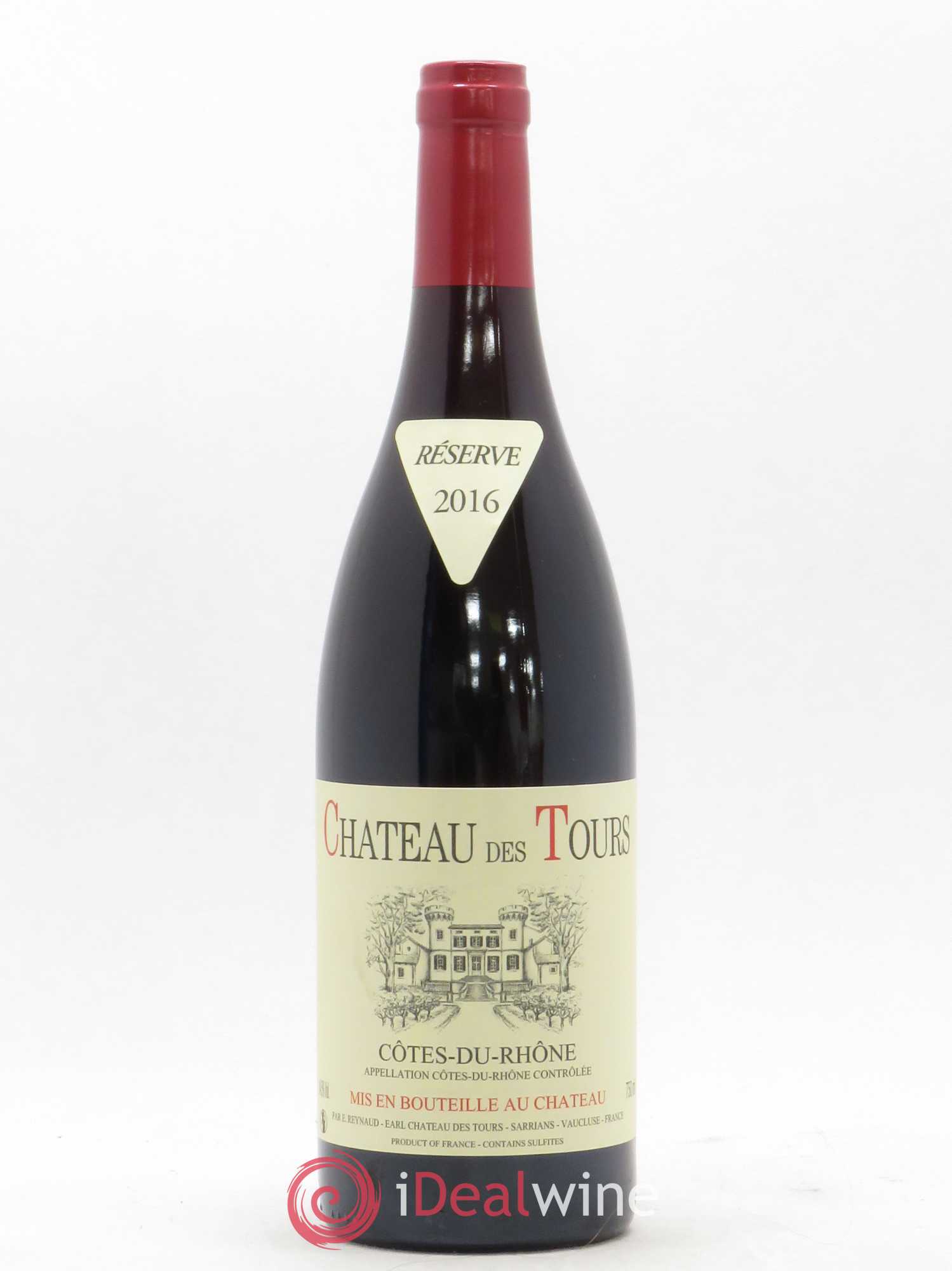 Côtes-du-Rhône Château des Tours Emmanuel Reynaud 2016 - Lot de 1 bouteille - 0