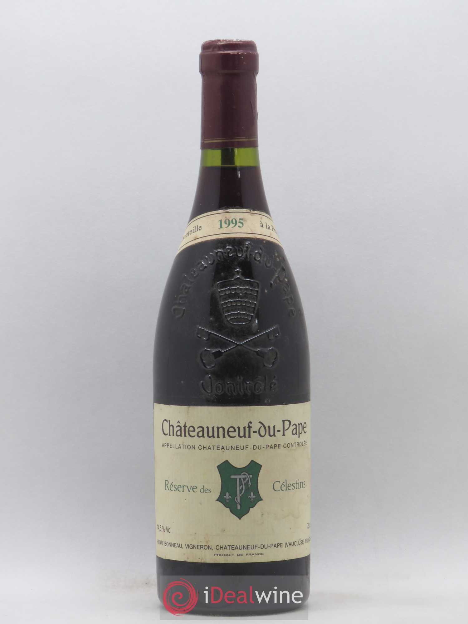 Châteauneuf-du-Pape Réserve des Célestins Henri Bonneau & Fils 1995 - Lot de 1 bouteille - 0