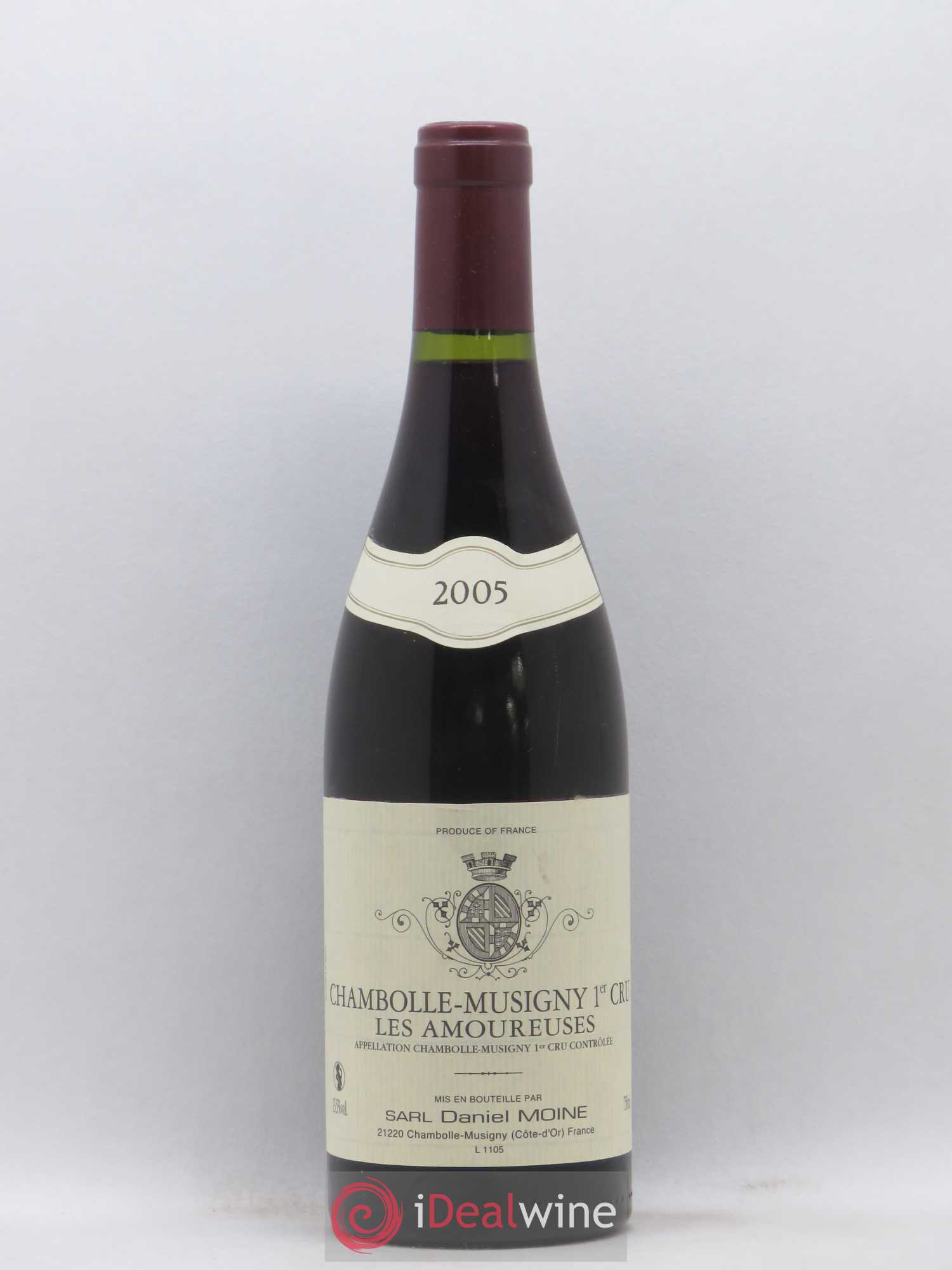 Chambolle-Musigny 1er Cru Les Amoureuses Domaine Daniel Moine 2005 - Posten von 1 Flasche - 0