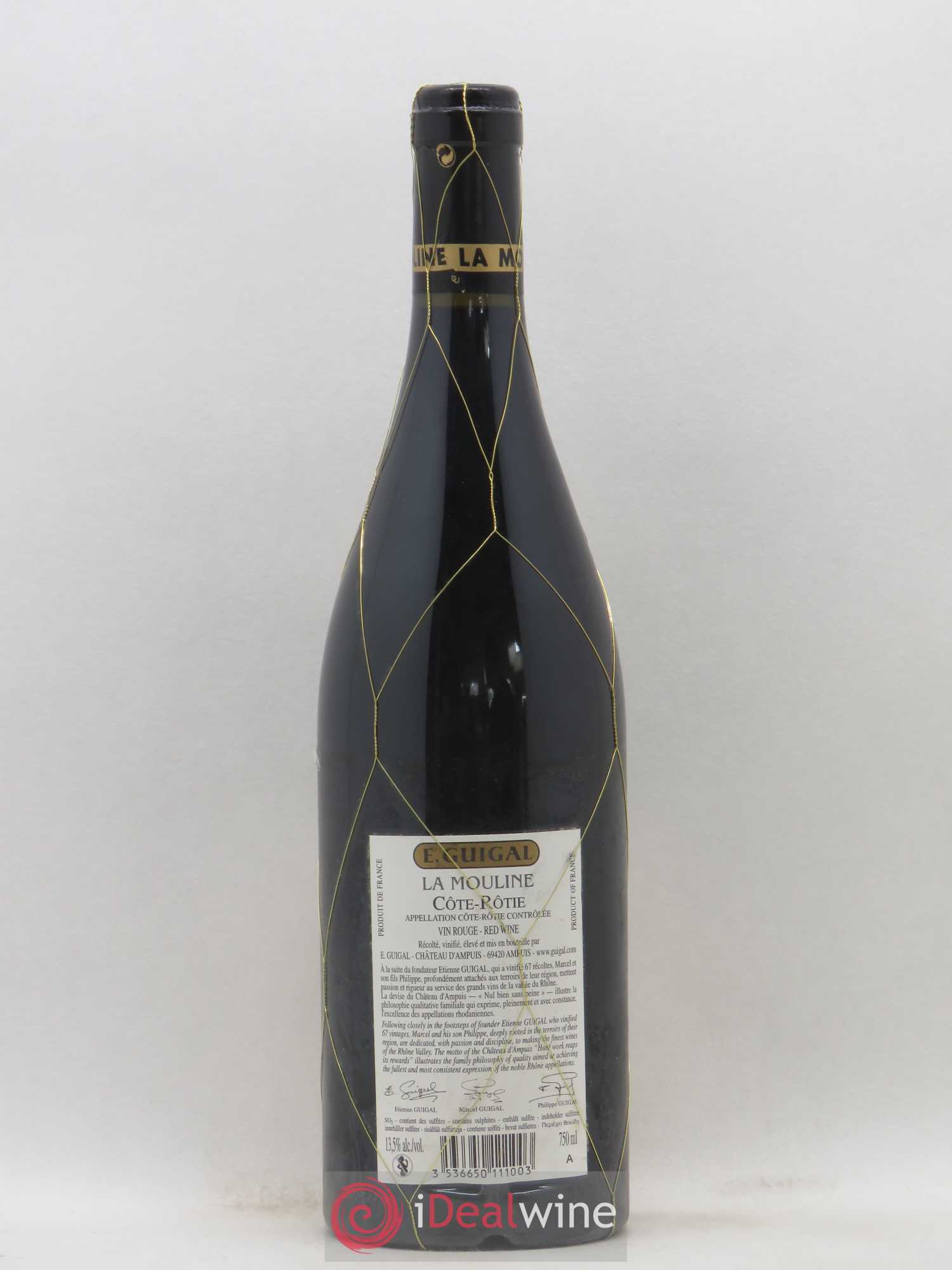 Côte-Rôtie La Mouline Guigal 2006 - Lot de 1 bouteille - 1