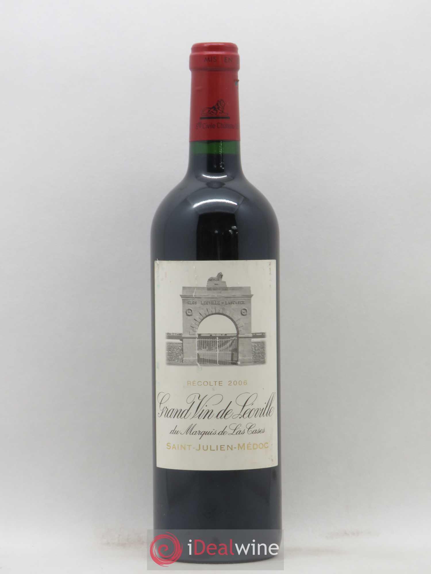 Château Léoville Las Cases 2ème Grand Cru Classé 2006 - Lot de 1 bouteille - 0