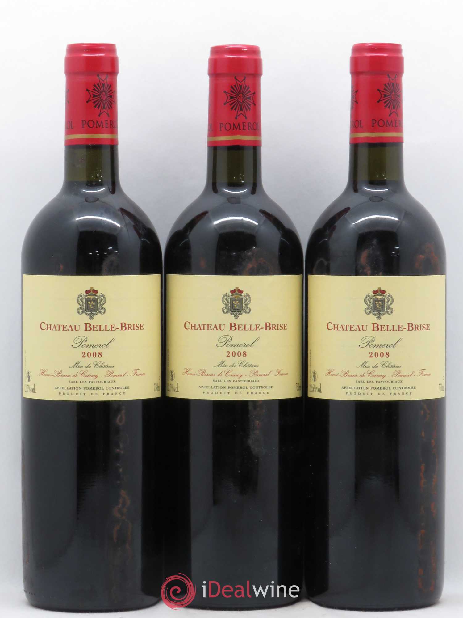 Château Belle-Brise 2008 - Lot de 12 bouteilles - 2