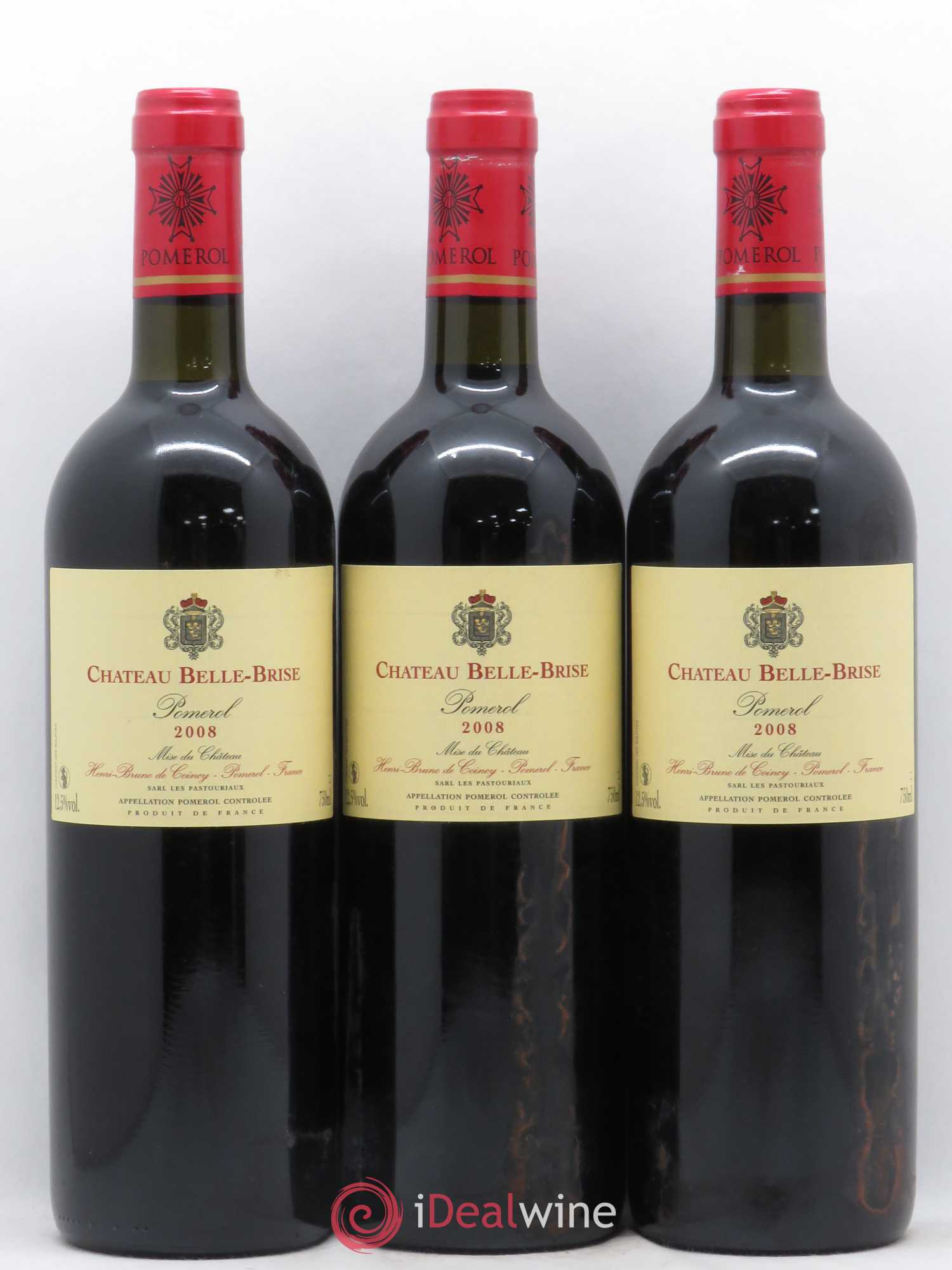 Château Belle-Brise 2008 - Lot de 12 bouteilles - 3