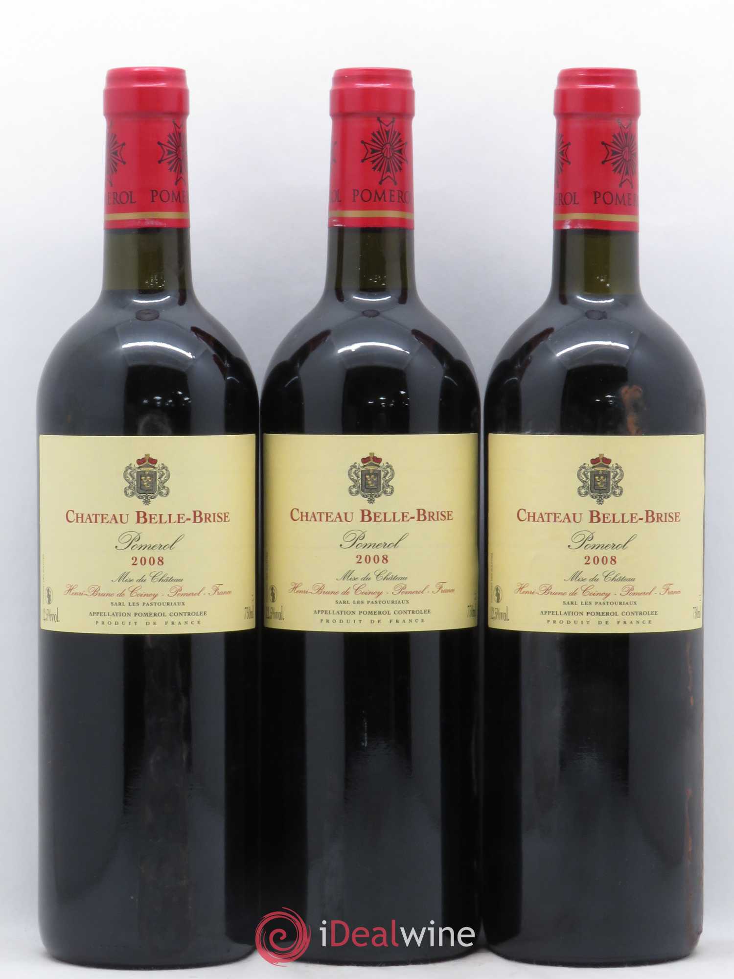 Château Belle-Brise 2008 - Lot de 12 bouteilles - 4