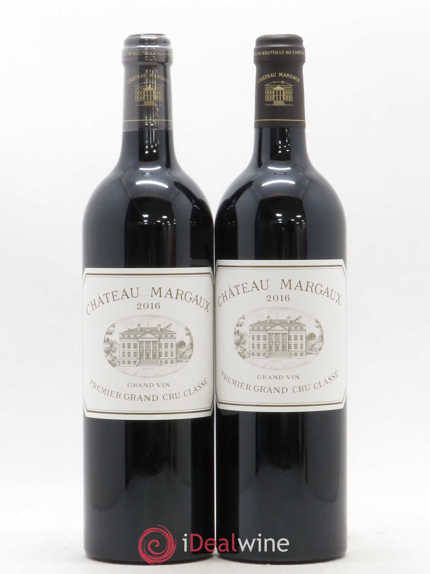 Château Margaux 1er Grand Cru Classé 2016 - Lot de 2 bouteilles - 0