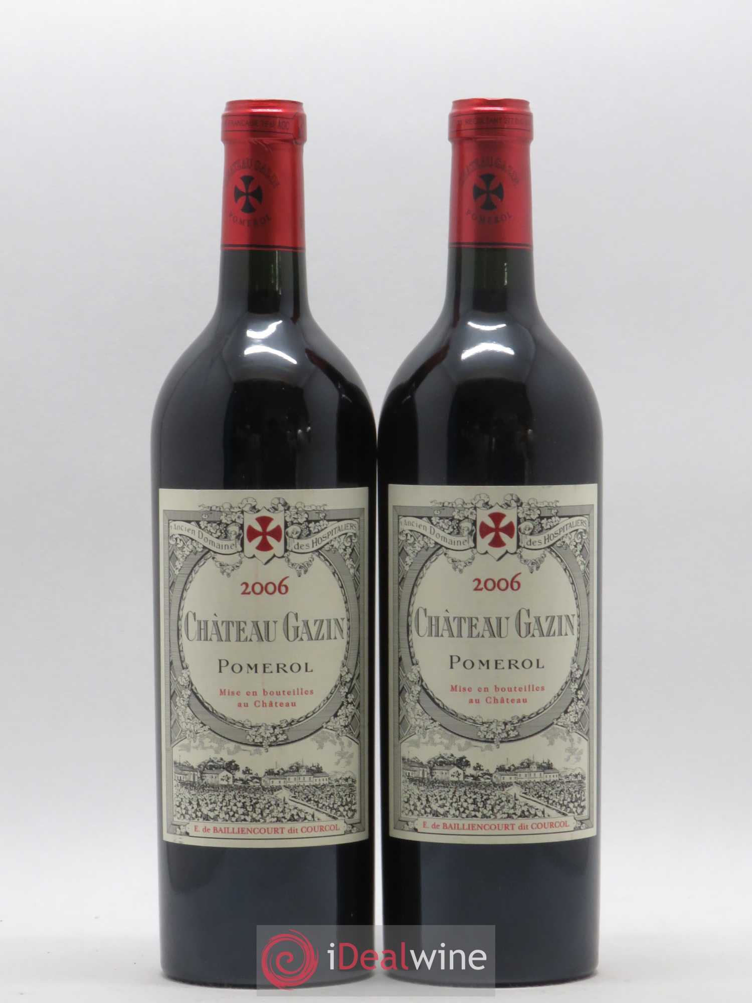 Château Gazin 2006 - Lot de 2 bouteilles - 0