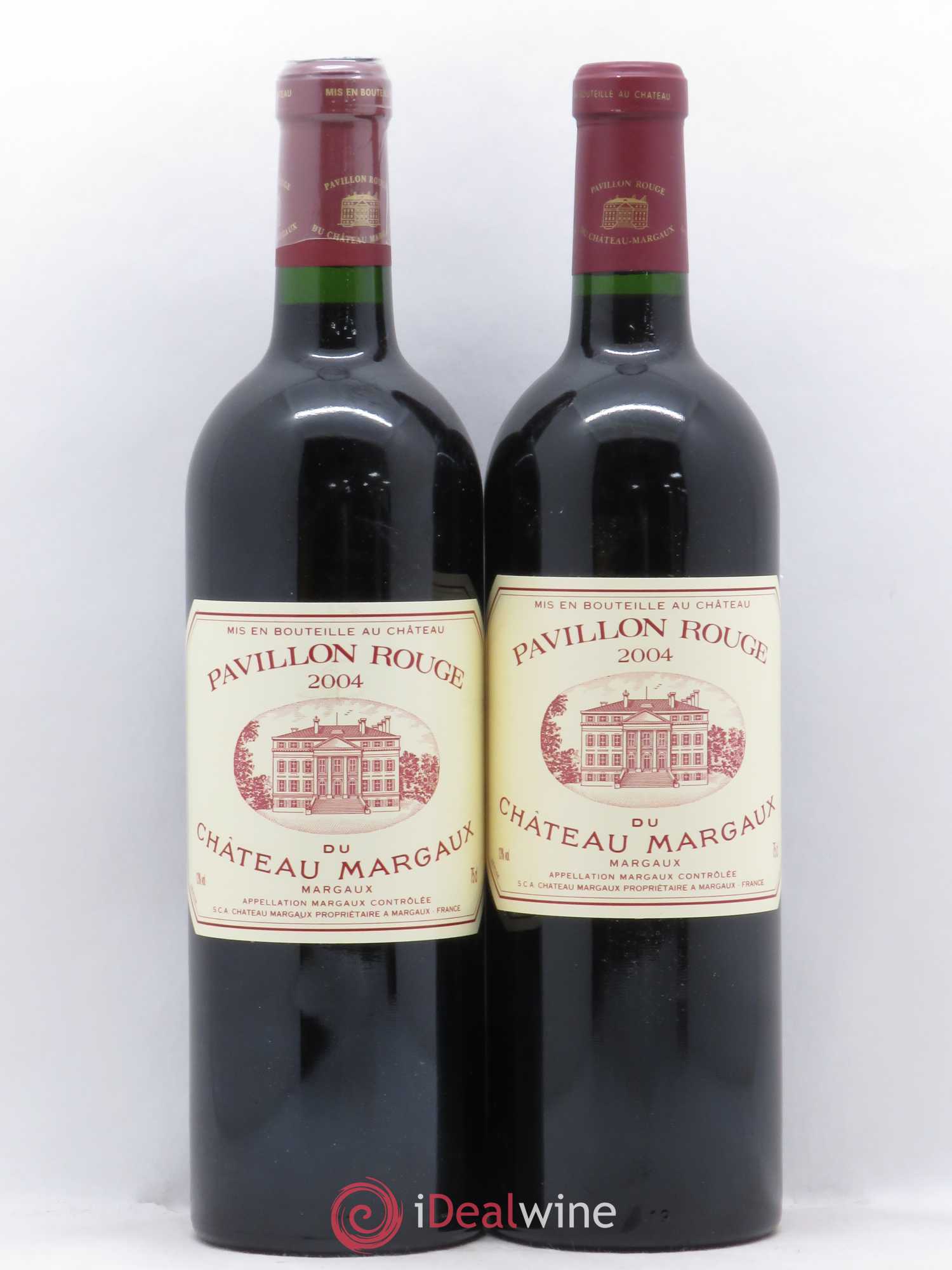 Pavillon Rouge du Château Margaux Second Vin 2004 - Lot de 2 bouteilles - 0