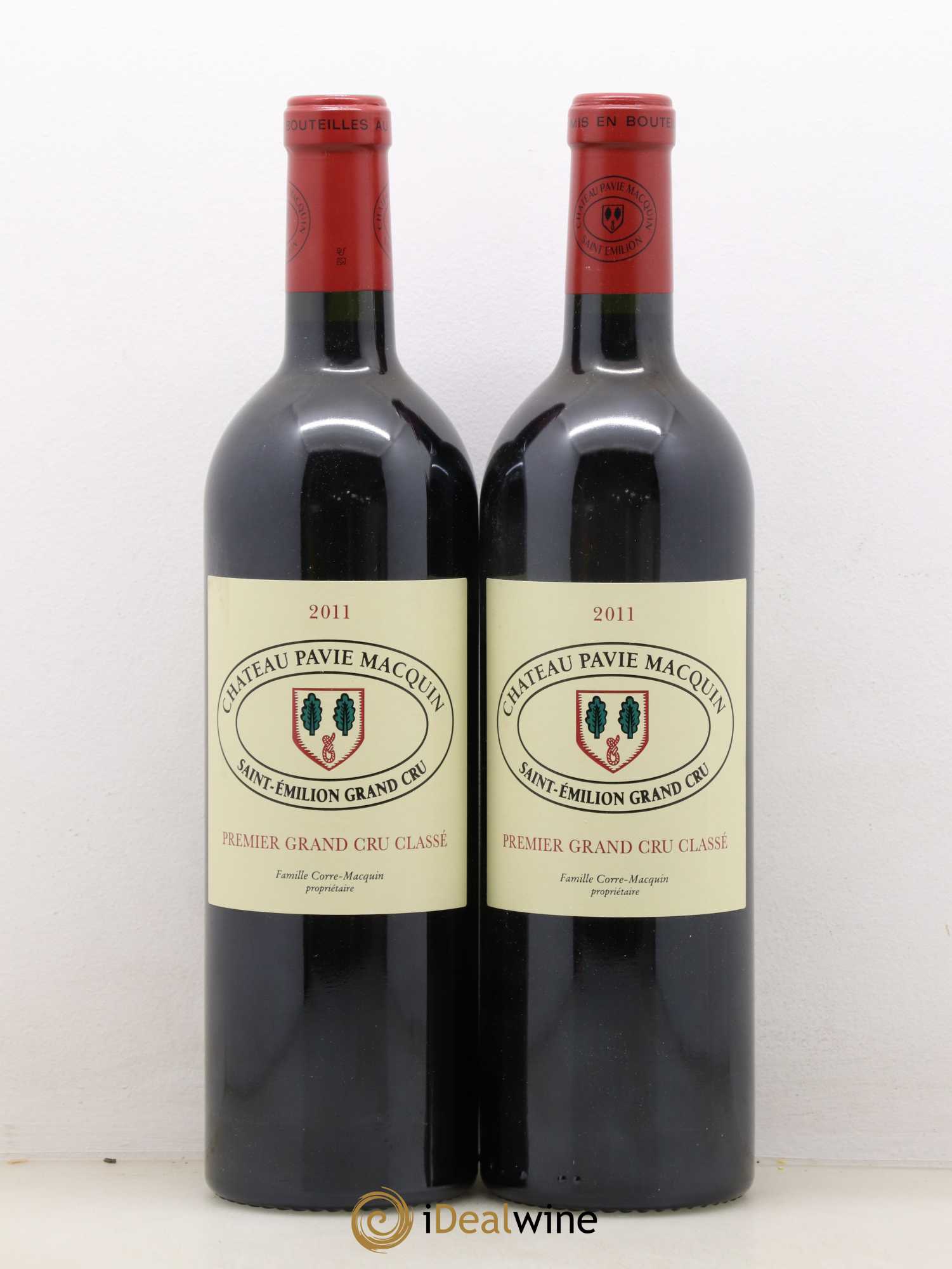 Château Pavie Macquin 1er Grand Cru Classé B 2011 - Lot de 2 bouteilles - 0