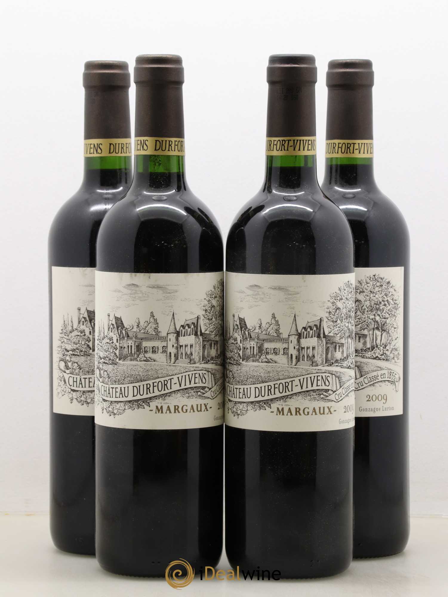 Vivens de Durfort-Vivens 2nd Vin 2009 - Lot de 4 bouteilles - 0