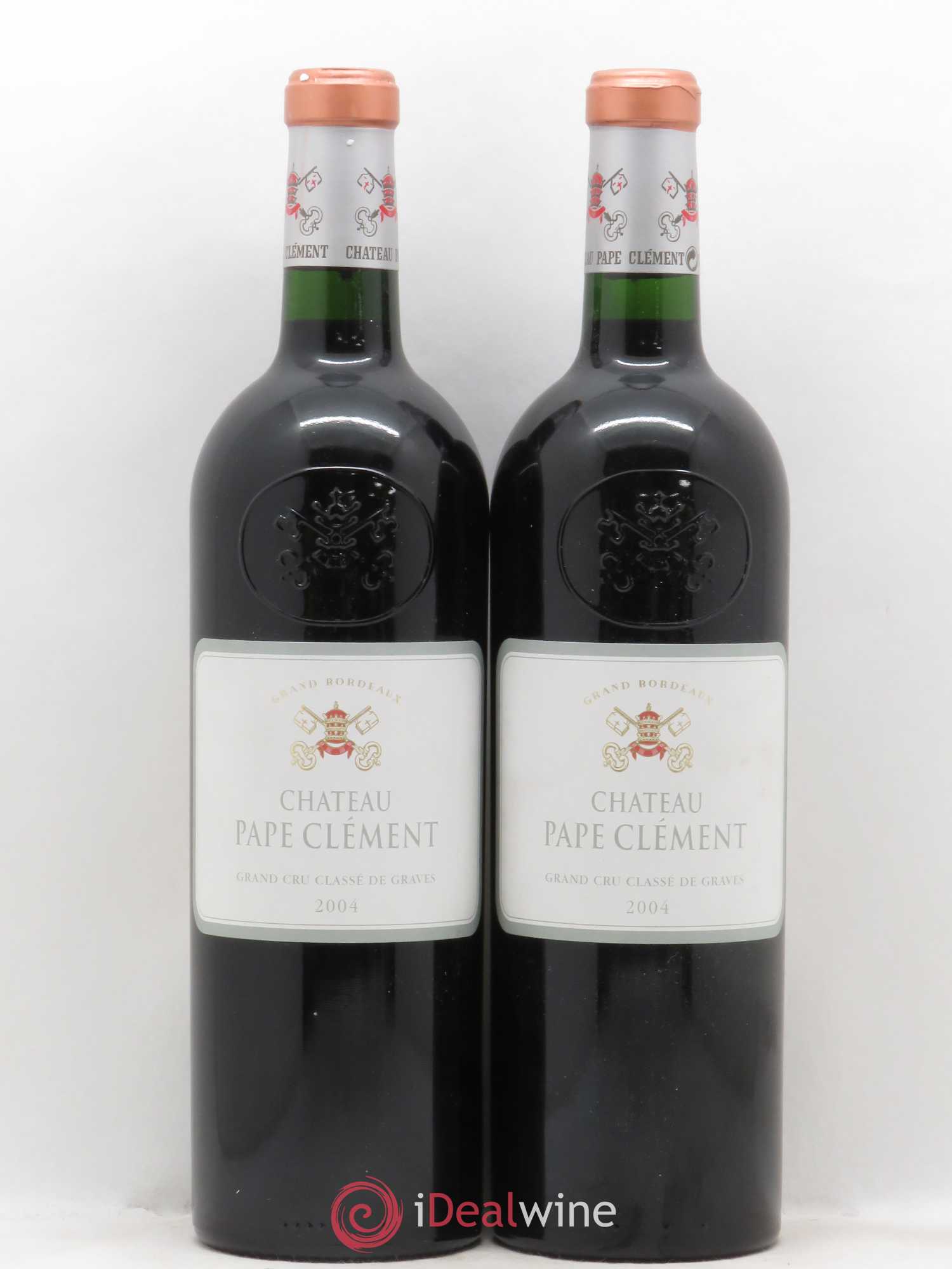 Château Pape Clément Cru Classé de Graves 2004 - Lot de 2 bouteilles - 0