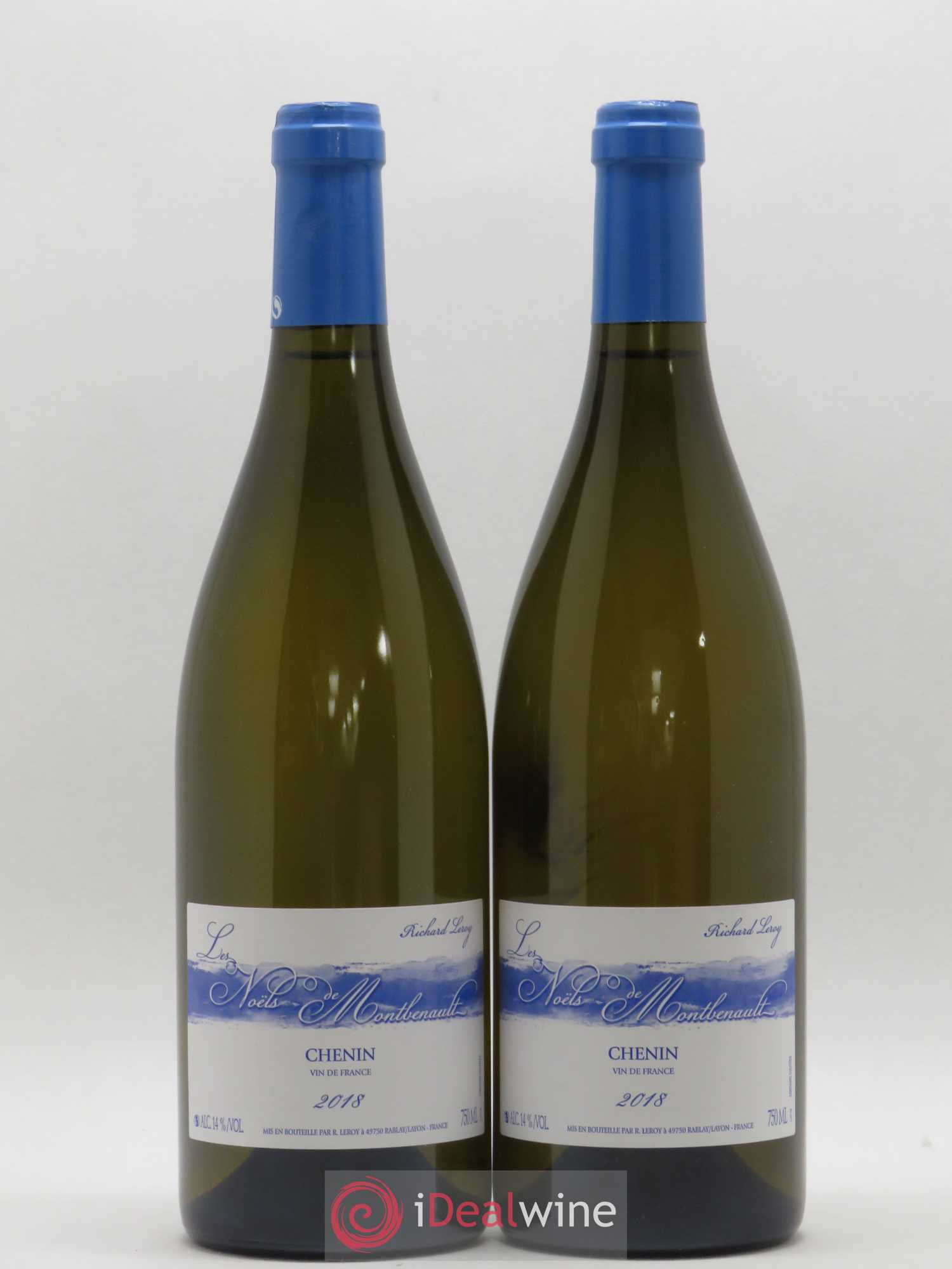 Vin de France Les Noëls de Montbenault Richard Leroy 2018 - Lot de 2 bouteilles - 0