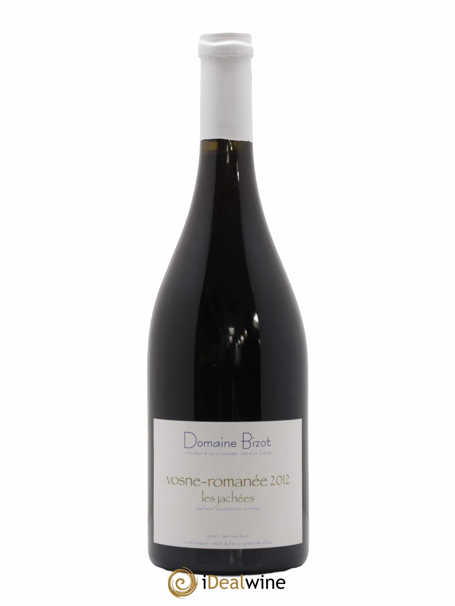 Vosne-Romanée Les Jachées Bizot (Domaine) 2012 - Lot de 1 bouteille - 0