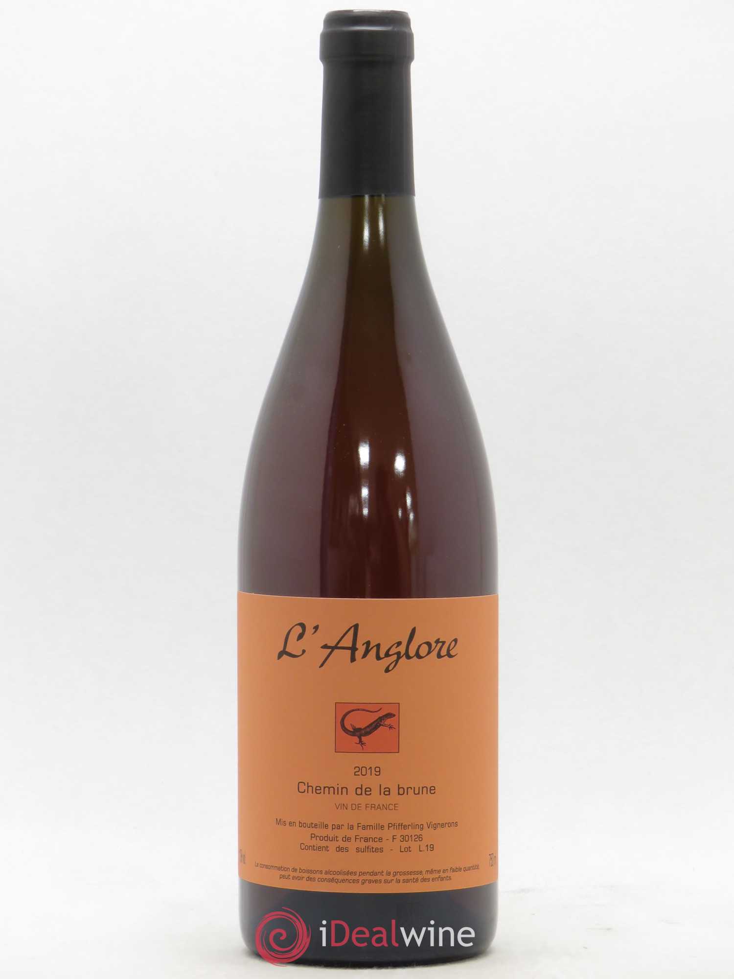 Vin de France Chemin de la brune L'Anglore 2019 - Lot de 1 bouteille - 0