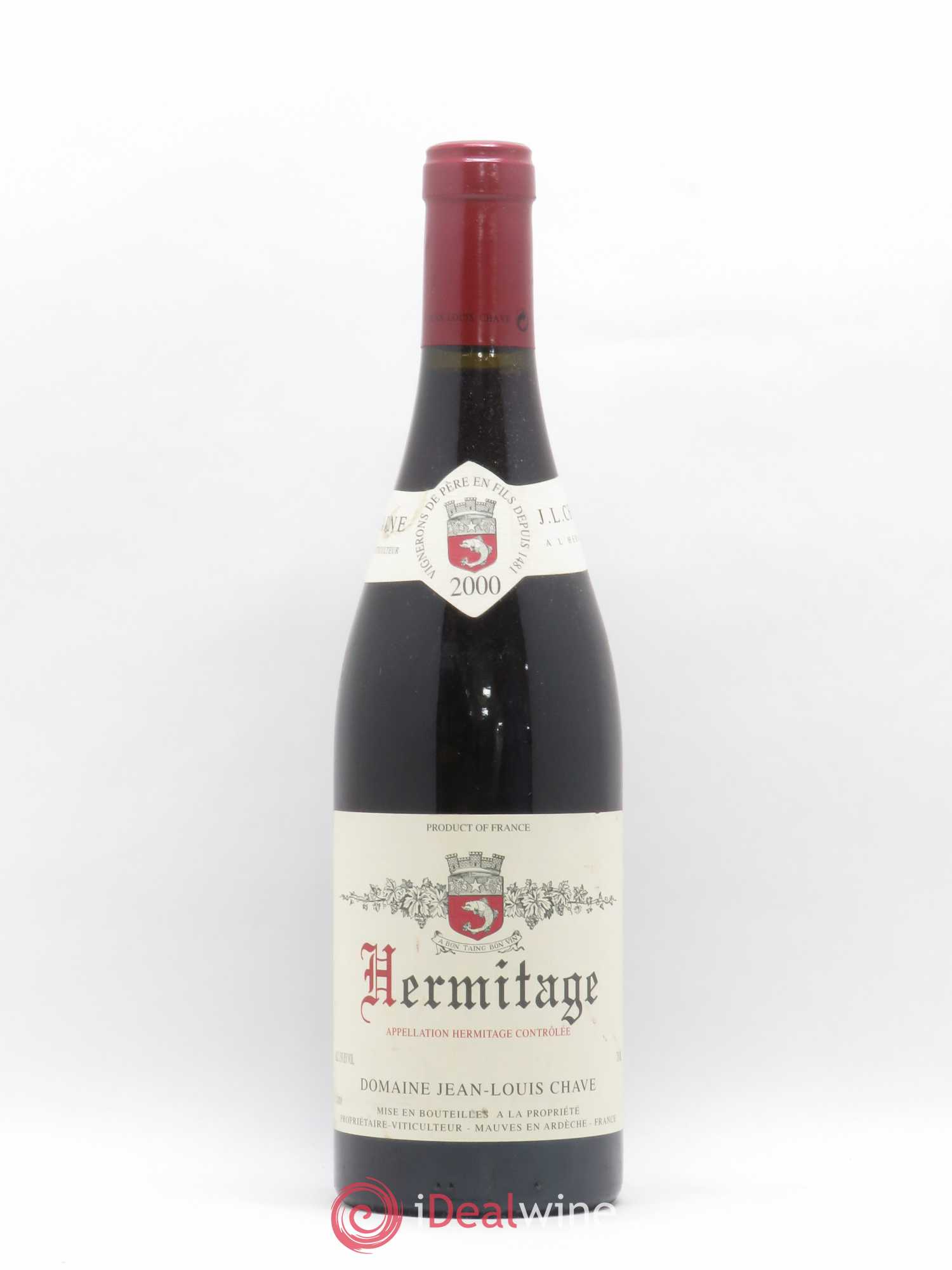 Hermitage Jean-Louis Chave 2000 - Lot de 1 bouteille - 0