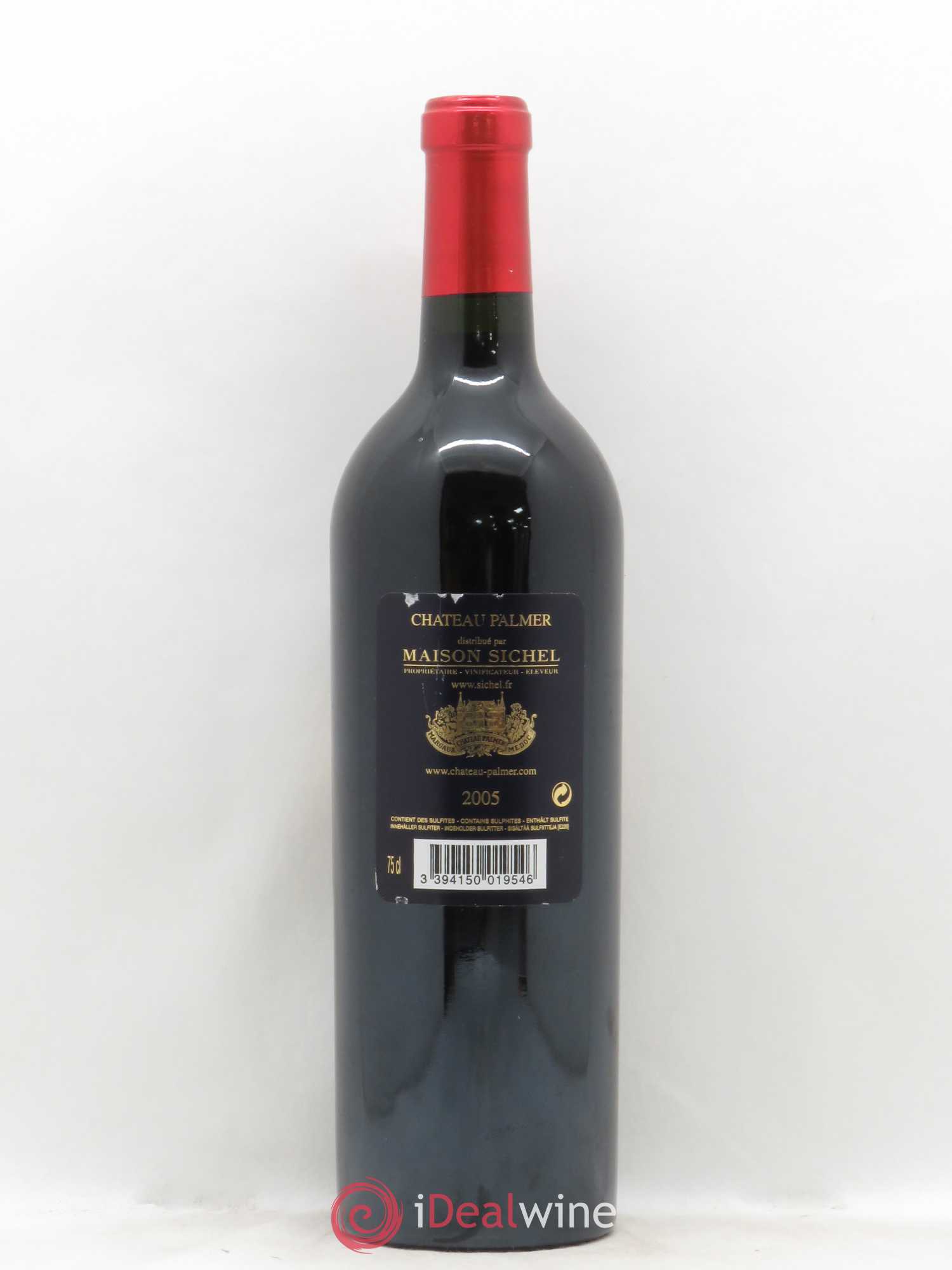 Château Palmer 3ème Grand Cru Classé 2005 - Lot de 1 bouteille - 1