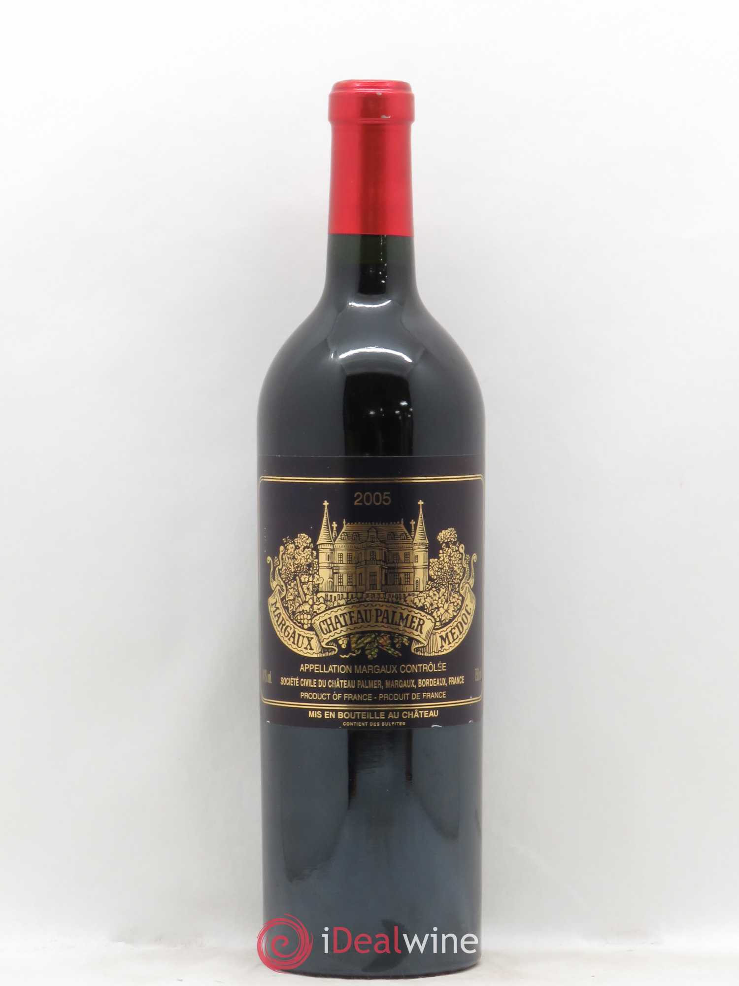 Château Palmer 3ème Grand Cru Classé 2005 - Lot de 1 bouteille - 0