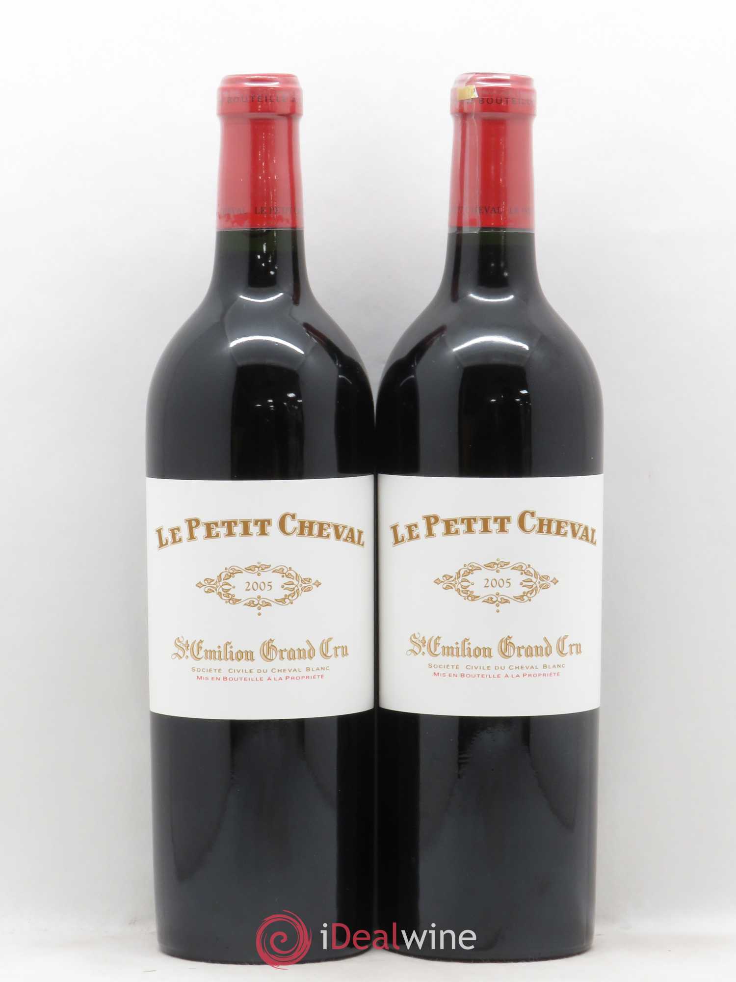 Le Petit Cheval Second Vin 2005 - Lot de 2 bouteilles - 0