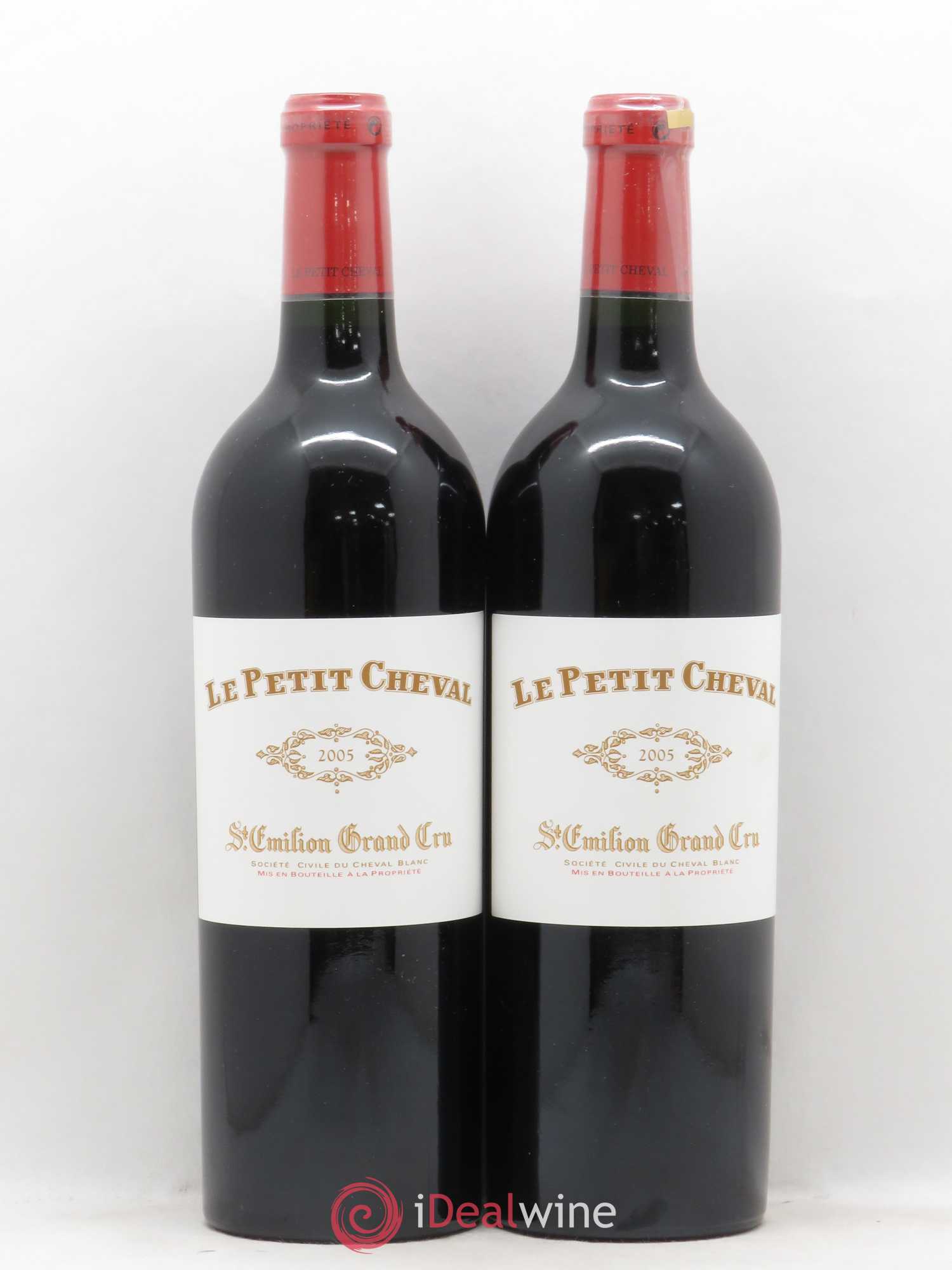 Le Petit Cheval Second Vin 2005 - Lot de 2 bouteilles - 0