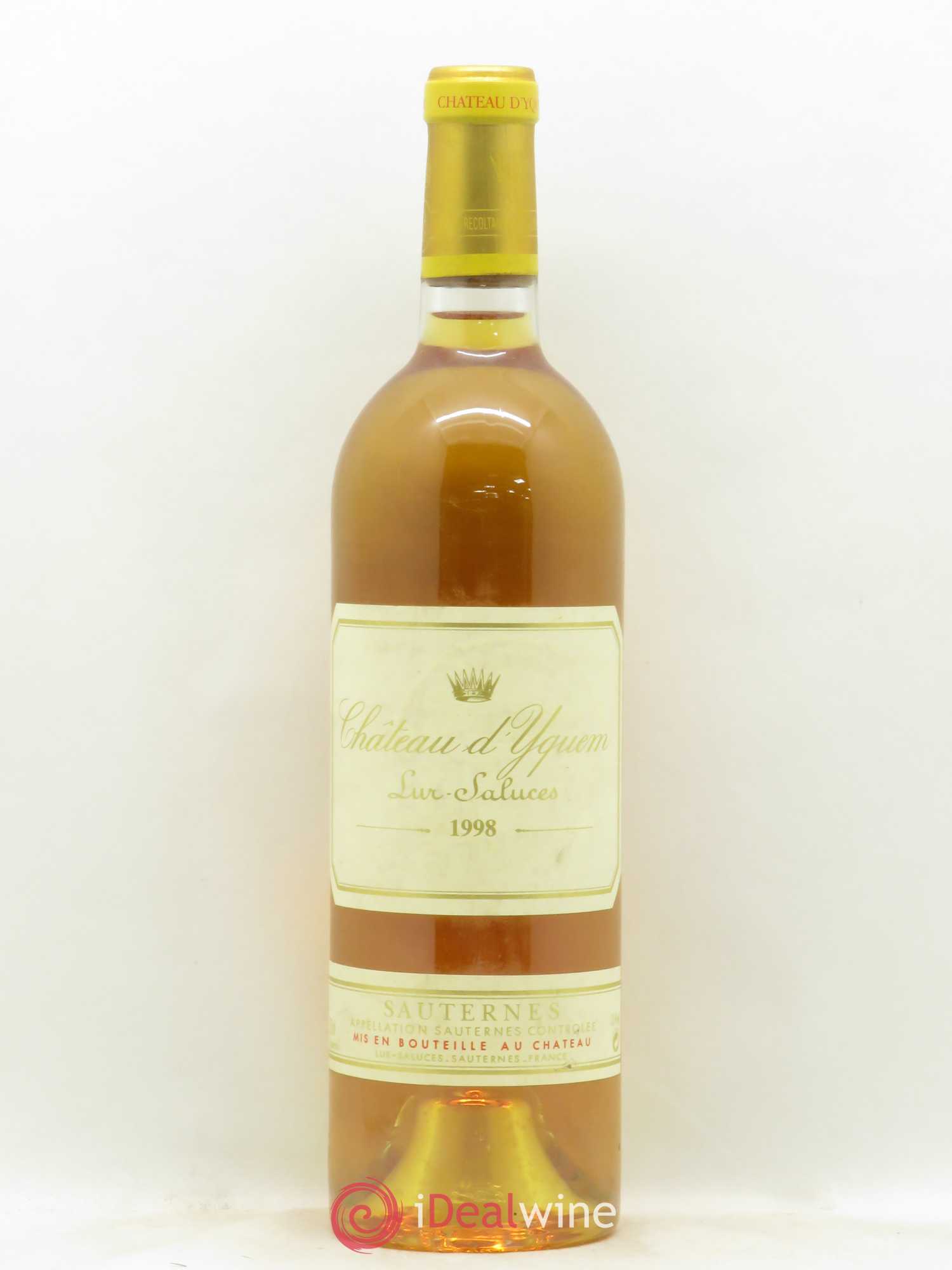Château d' Yquem 1er Cru Classé Supérieur 1998 - Lotto di 1 bottiglia - 0
