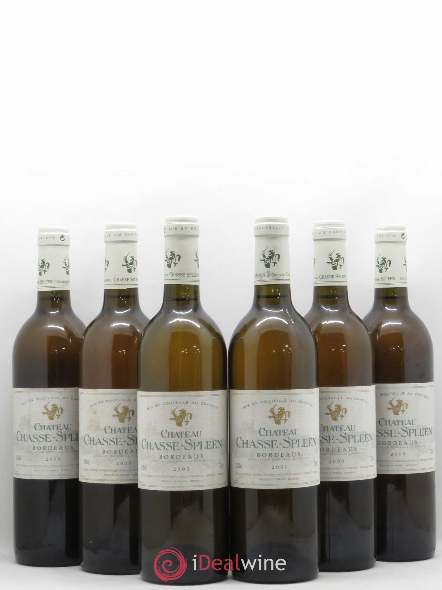 Château Chasse Spleen 2000 - Lot de 6 bouteilles - 0
