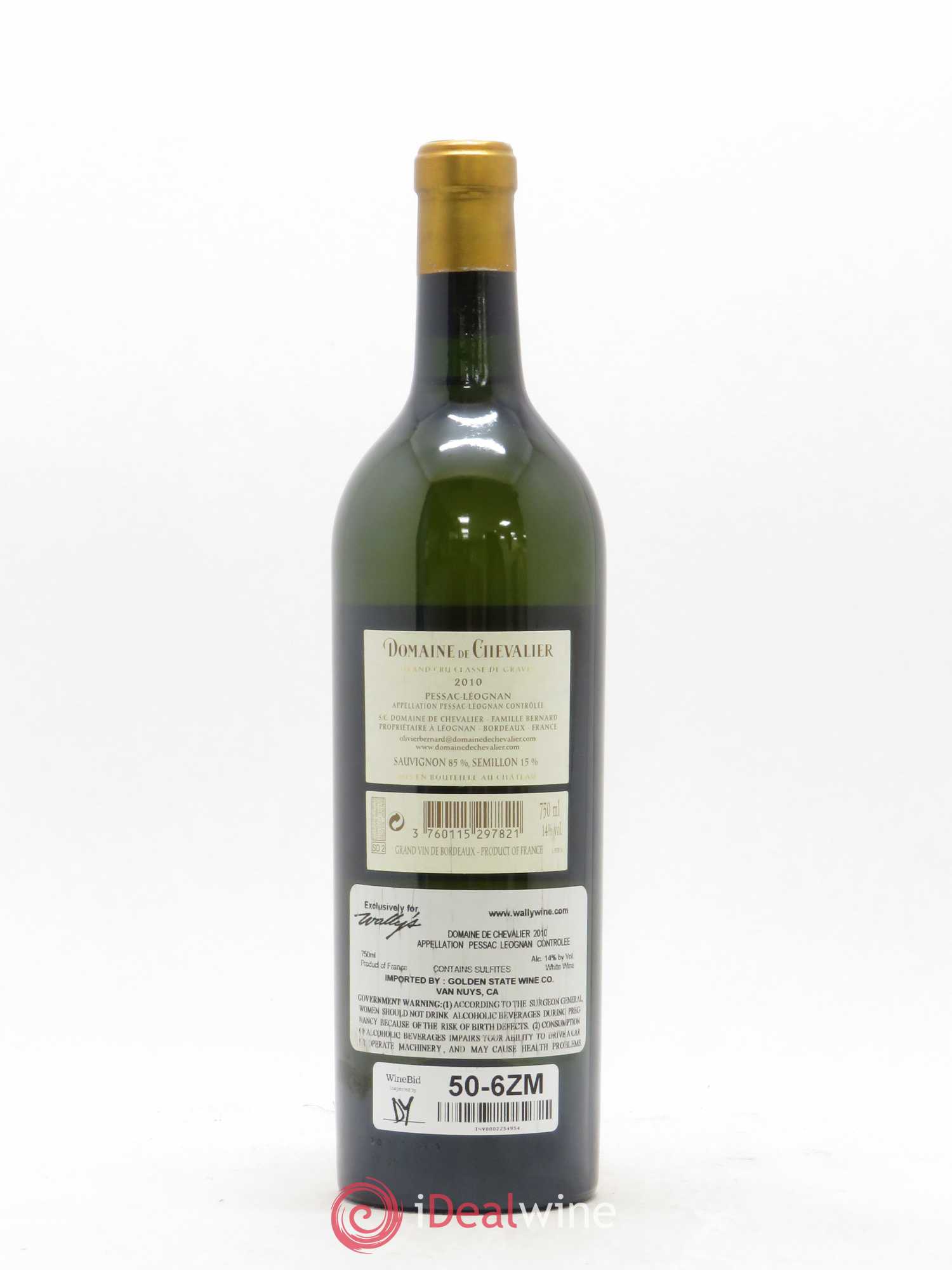 Domaine de Chevalier Cru Classé de Graves 2010 - Posten von 1 Flasche - 1