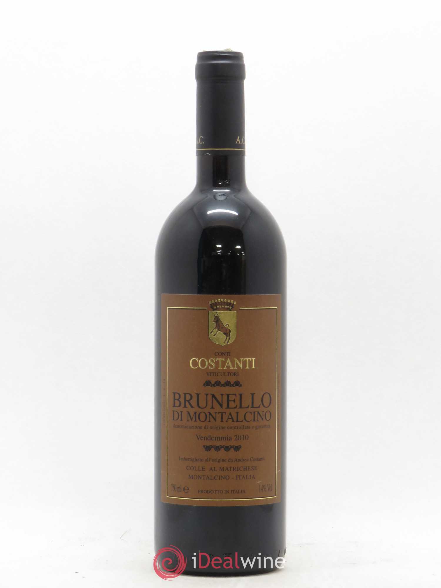 Brunello di Montalcino DOCG Conti Costanti 2010 - Lot de 1 bouteille - 0