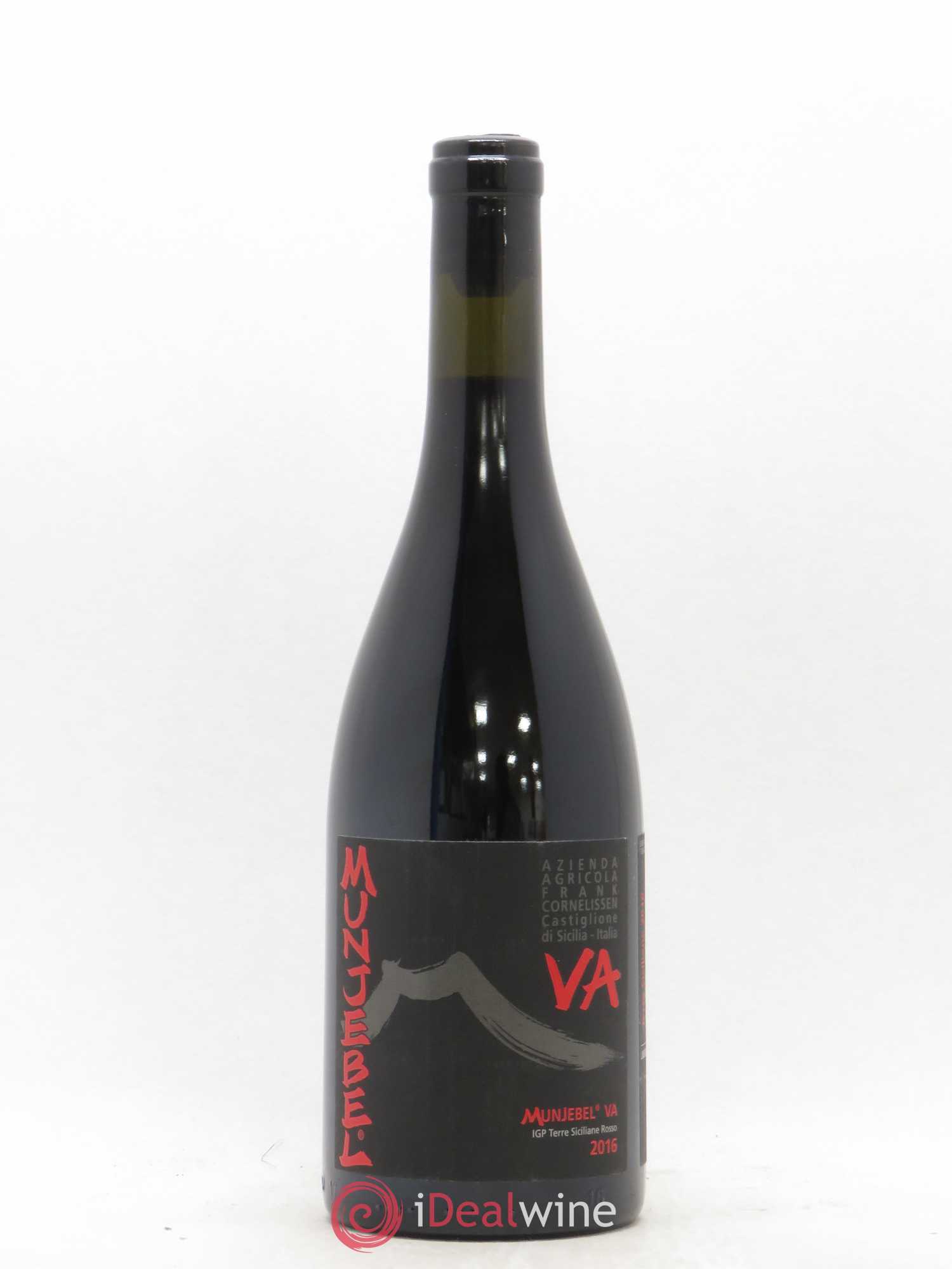 Italie IGT Terre Siciliane Munjebel VA Frank Cornelissen 2016 - Posten von 1 Flasche - 0