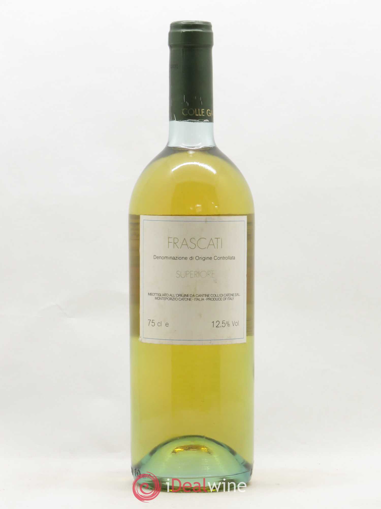 Italie Frascati Superiore Colle Gaio Antonio Pulcini  1998 - Lot de 1 bouteille - 1