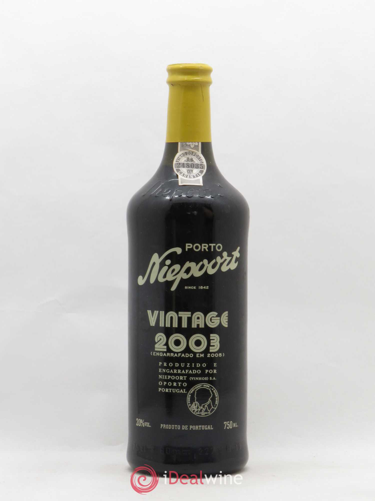 Porto Vintage Niepoort 2003 - Lot de 1 bouteille - 0