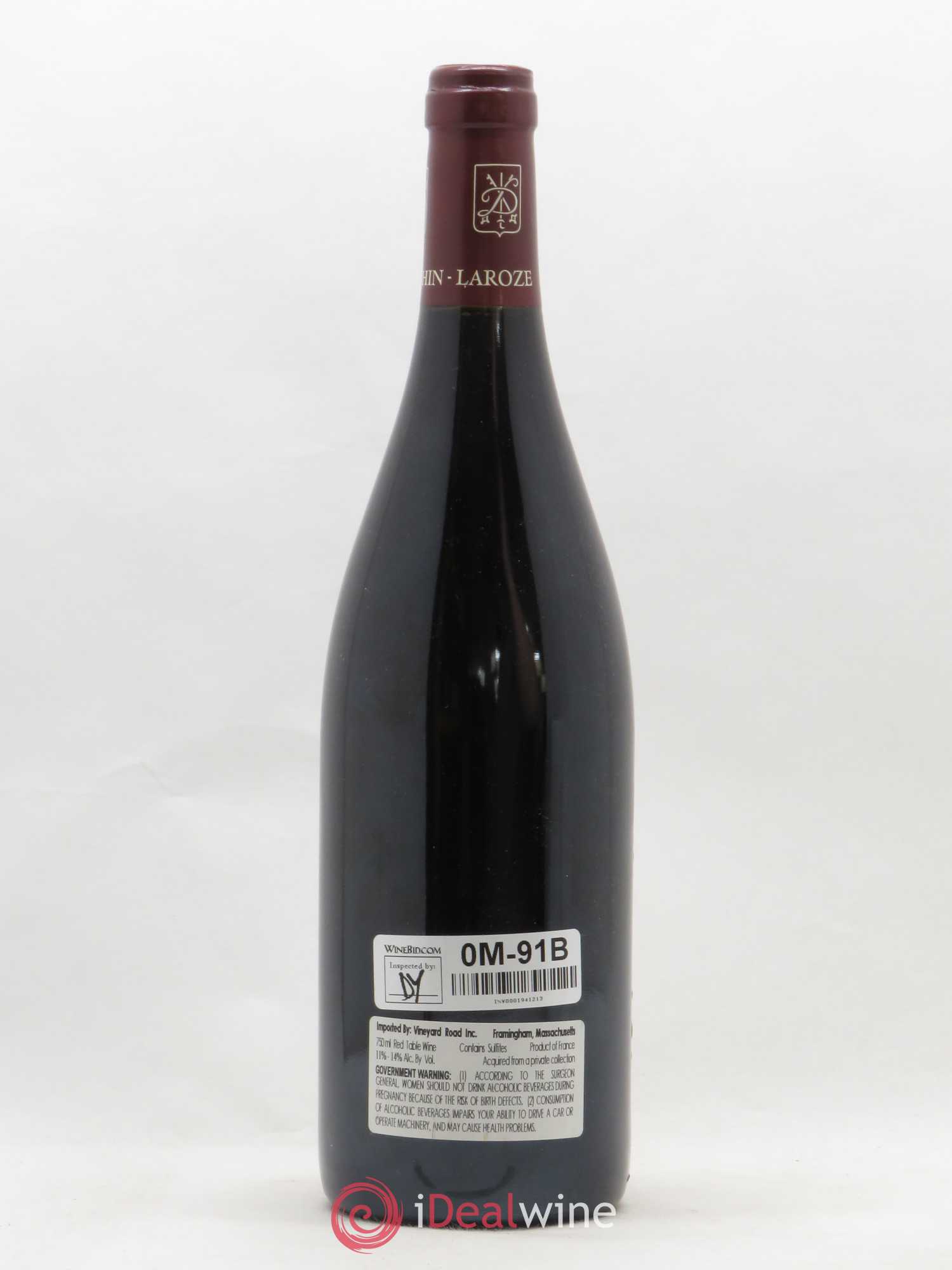 Chambertin Clos de Bèze Grand Cru Domaine Drouhin-Laroze 2011 - Lot de 1 bouteille - 1