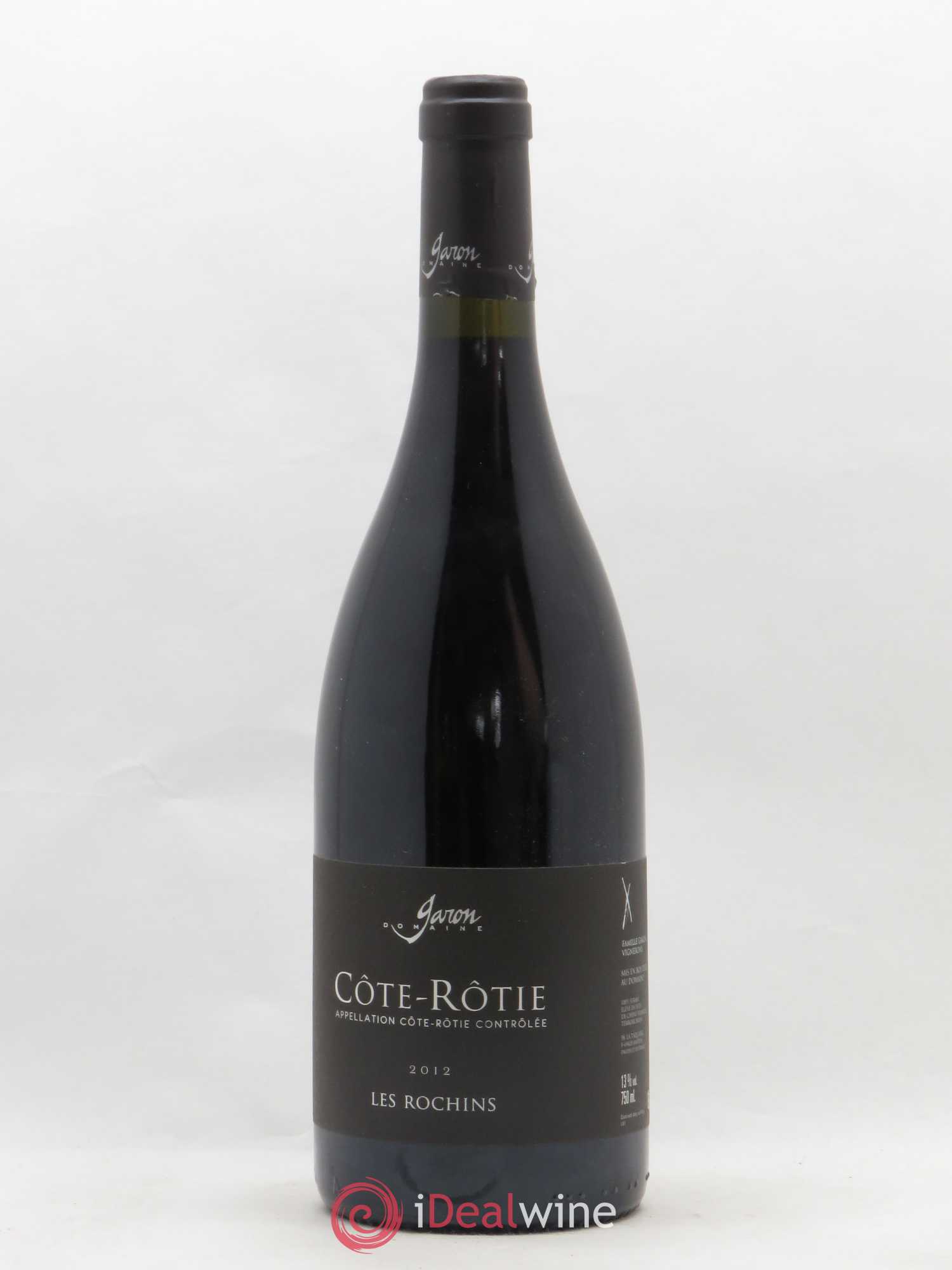 Côte-Rôtie Domaine Garon Les Rochins 2012 - Lot de 1 bouteille - 0