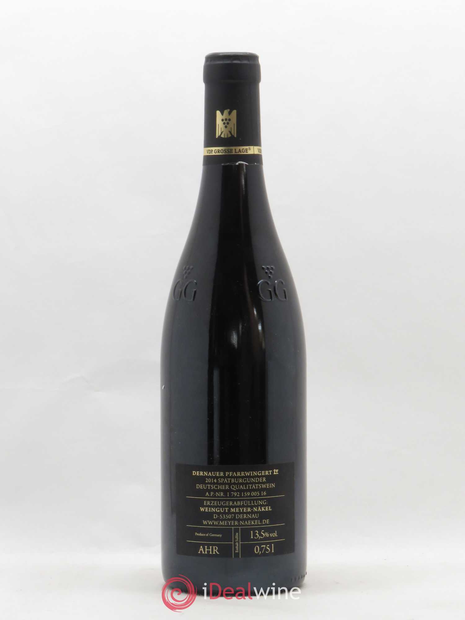 Allemagne Dernauer Pfarrwingert Grosse Lage Meyer-Nakel Spatburgunder Ahr 2014 - Posten von 1 Flasche - 1