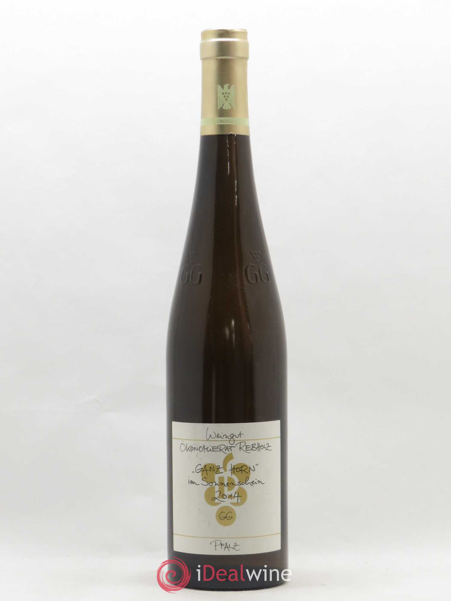 Divers Allemagne Pfalz Ganz Horn GG Riesling Pfalz Okonomierat Rebholz 2014 - Posten von 1 Flasche - 0