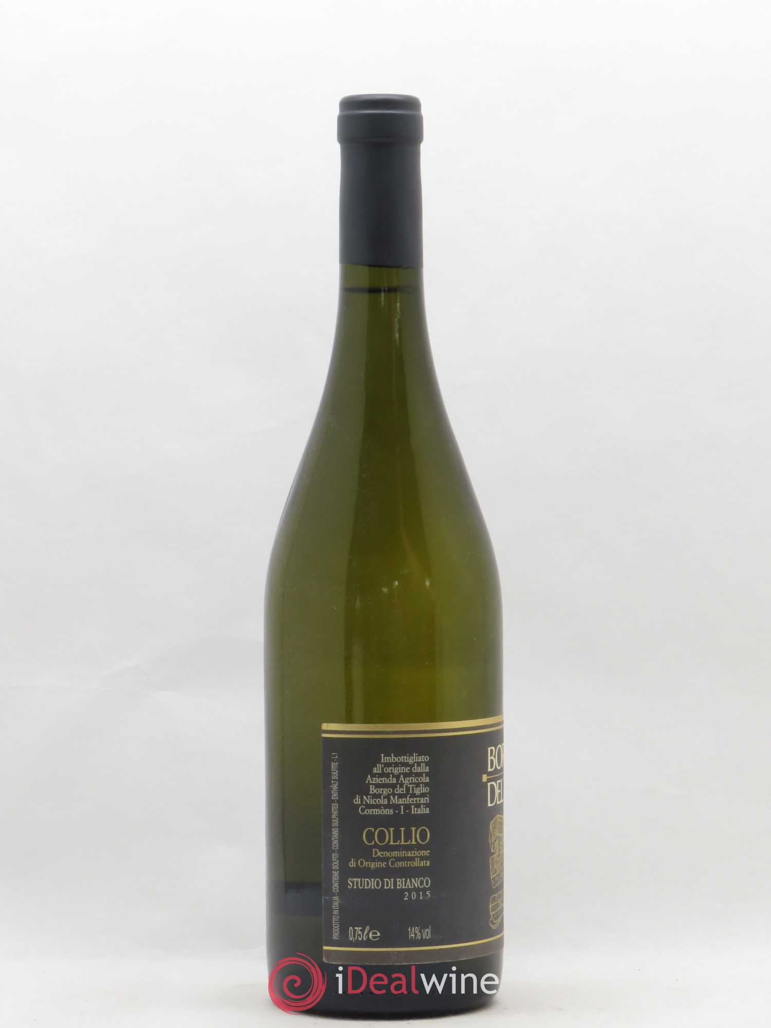 Frioul Venezia Collin DOC Borgo del Tiglio Studio di Bianco 2015 - Posten von 1 Flasche - 1