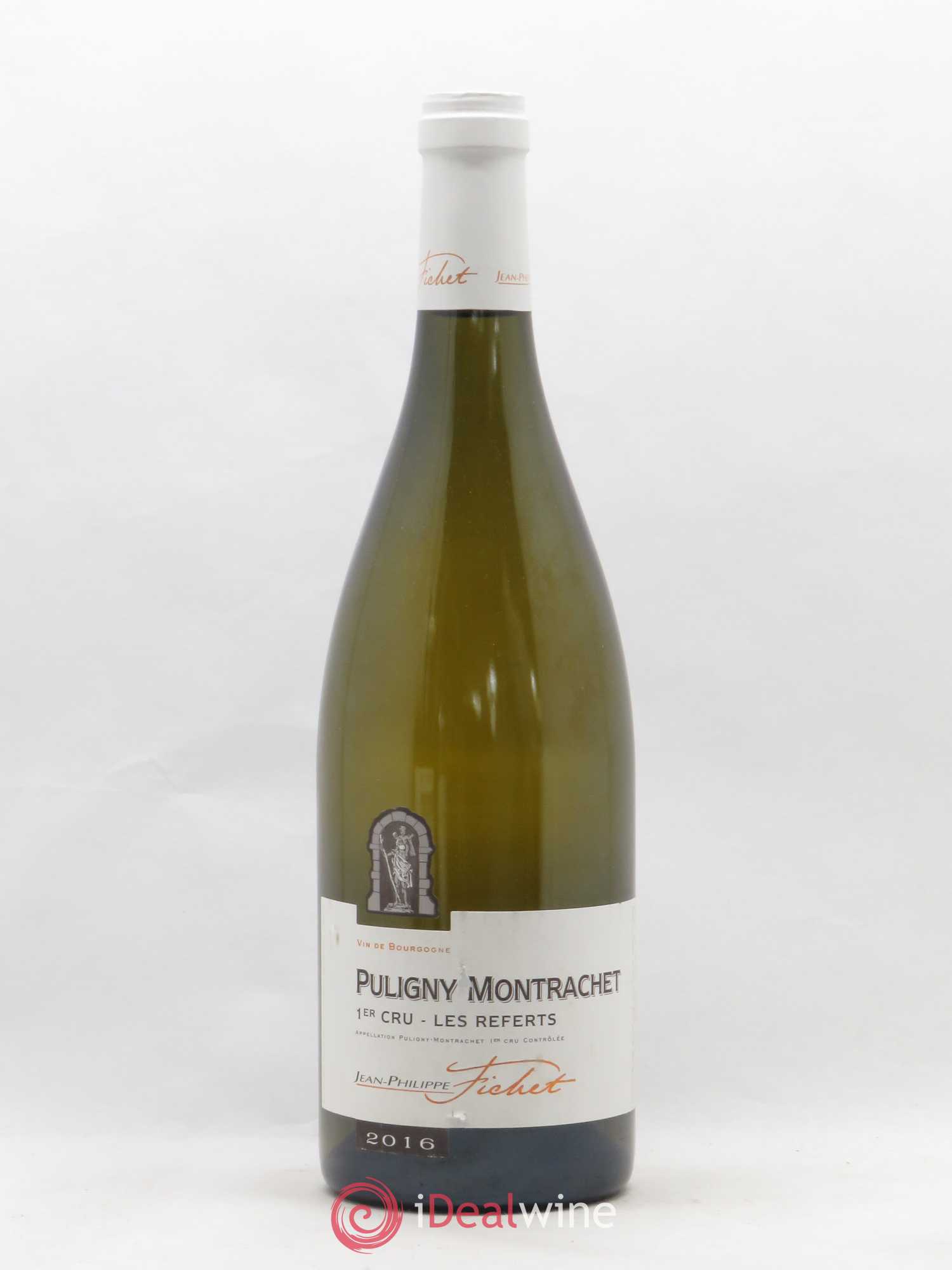Puligny-Montrachet 1er Cru Les Referts Jean-Philippe Fichet 2016 - Lot de 1 bouteille - 0