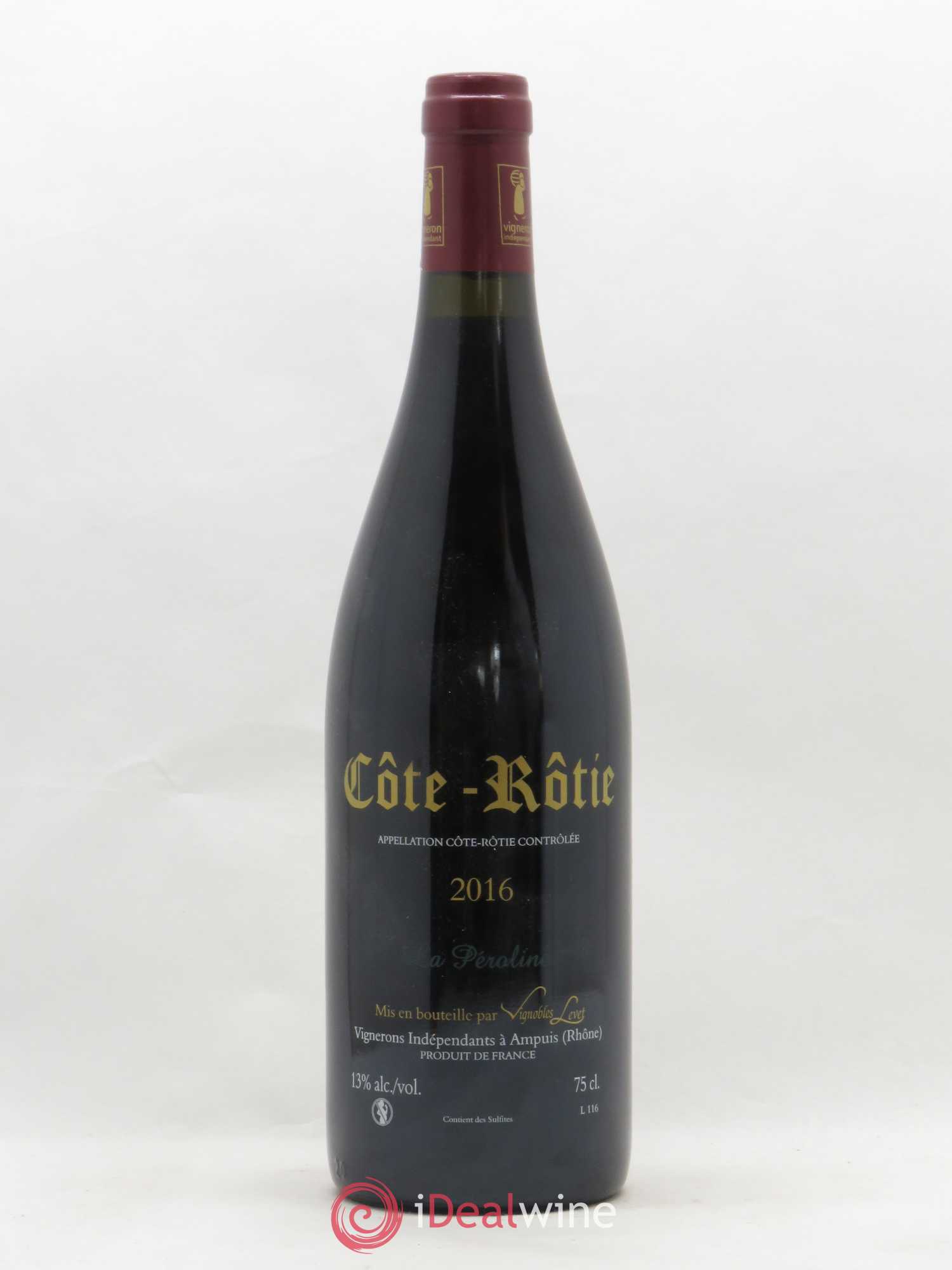 Côte-Rôtie La Péroline Vignobles Levet 2016 - Lot de 1 bouteille - 1