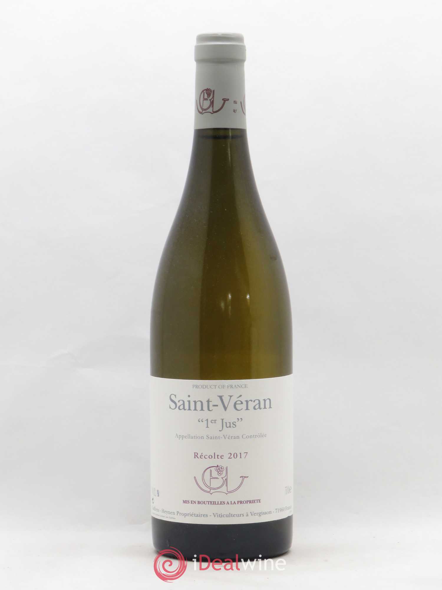 Saint-Véran 1er Jus Guffens-Heynen 2017 - Lot de 1 bouteille - 0