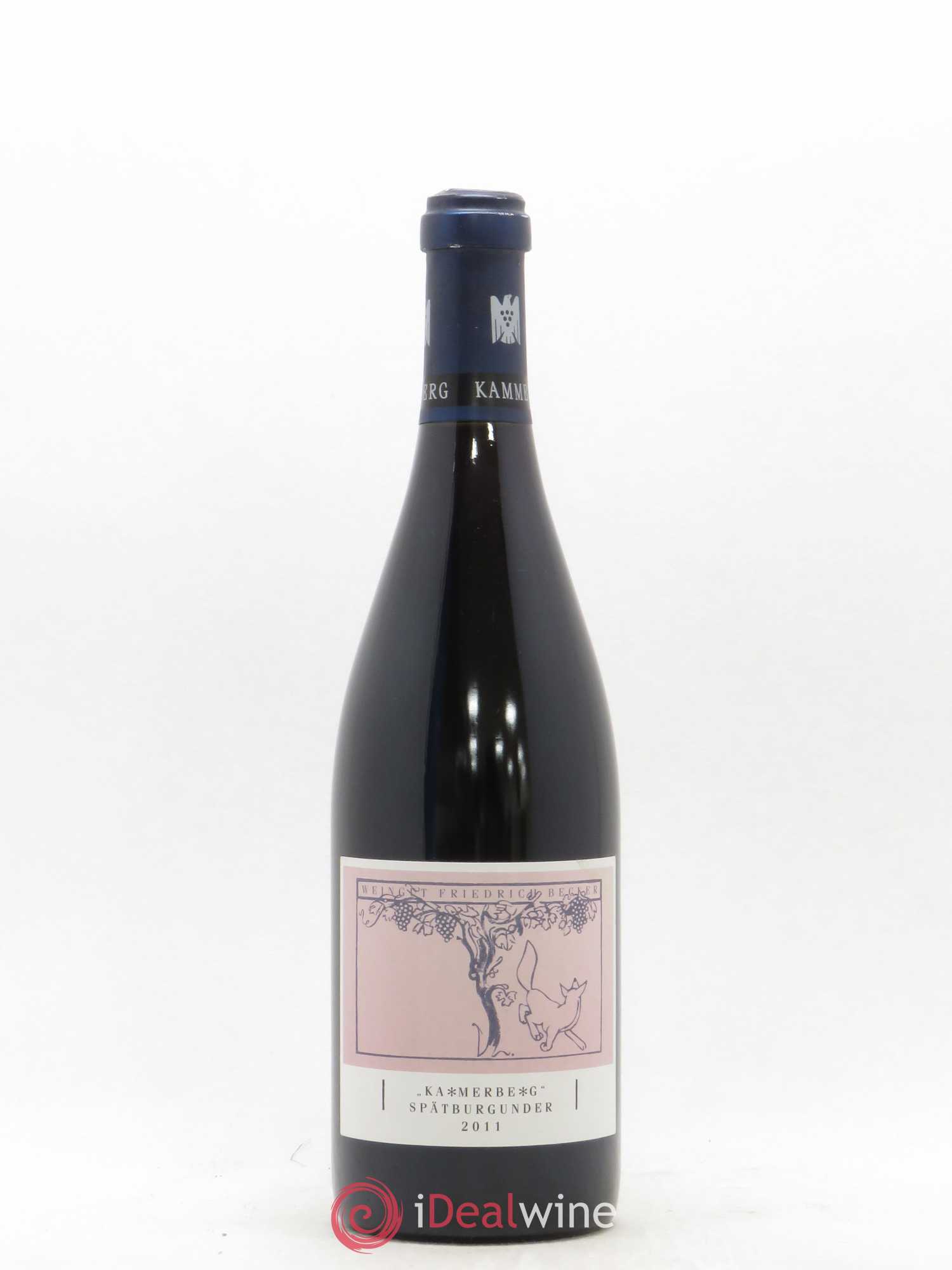 Allemagne Weingut Friedrich Becker KB - Kammerberg Spatburgunder Grosses Gewachs 2011 - Posten von 1 Flasche - 0