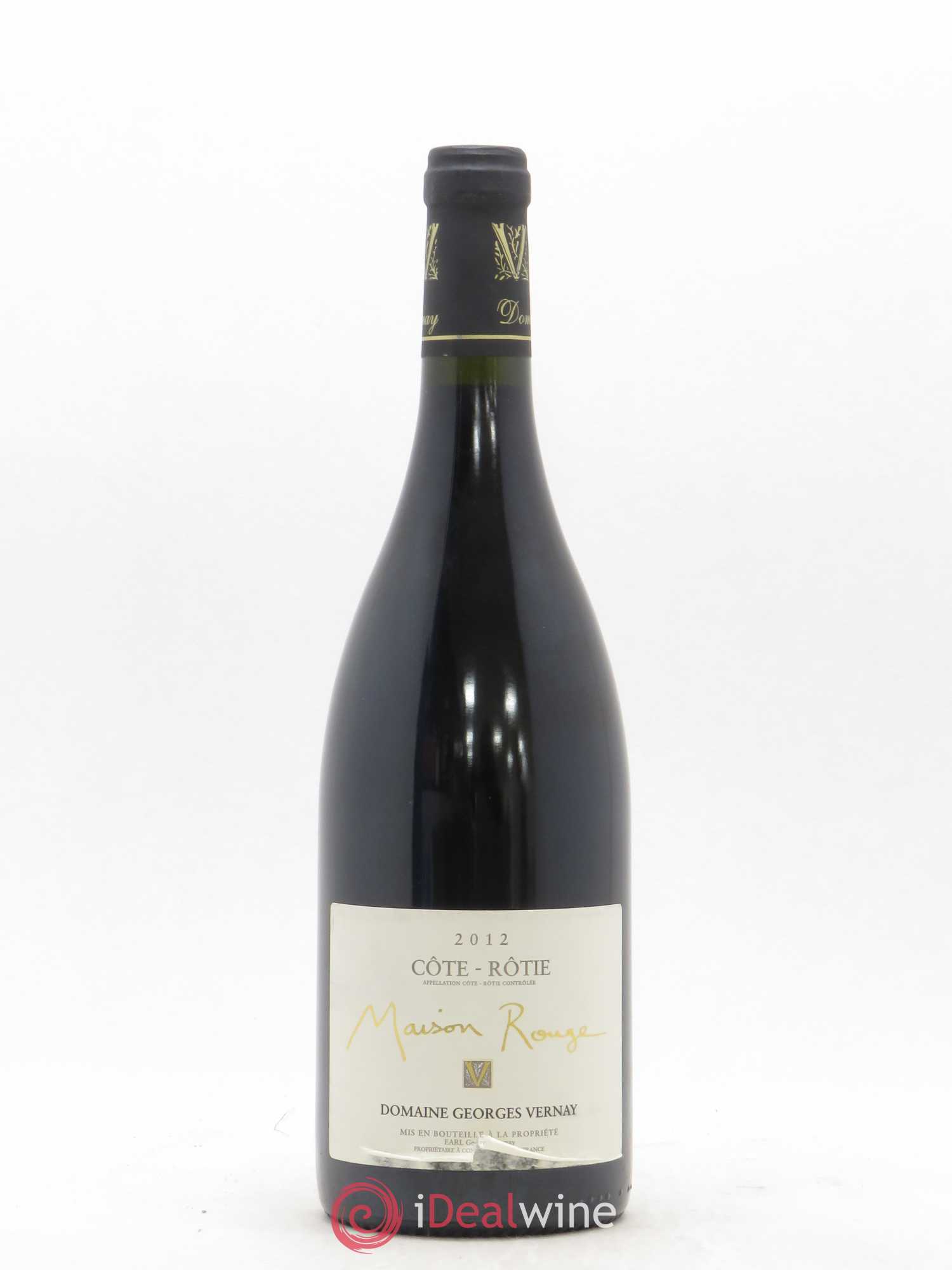 Côte-Rôtie Maison Rouge Georges Vernay 2012 - Lot de 1 bouteille - 0