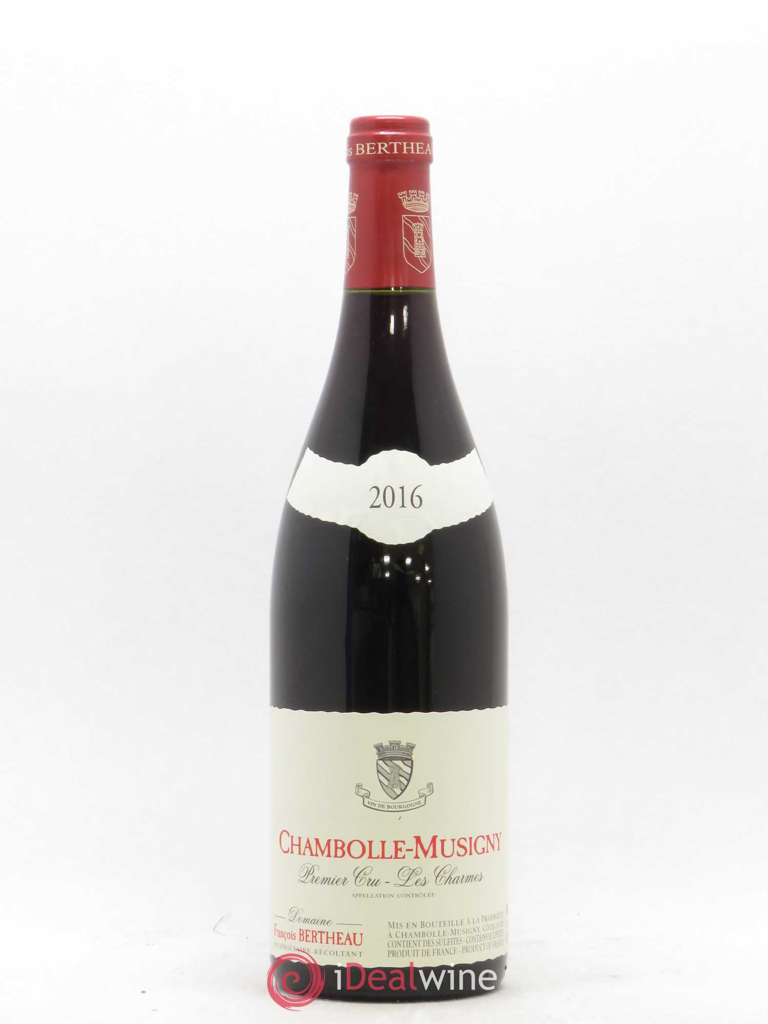 Chambolle-Musigny 1er Cru Les Charmes François Bertheau 2016 - Lot de 1 bouteille - 0