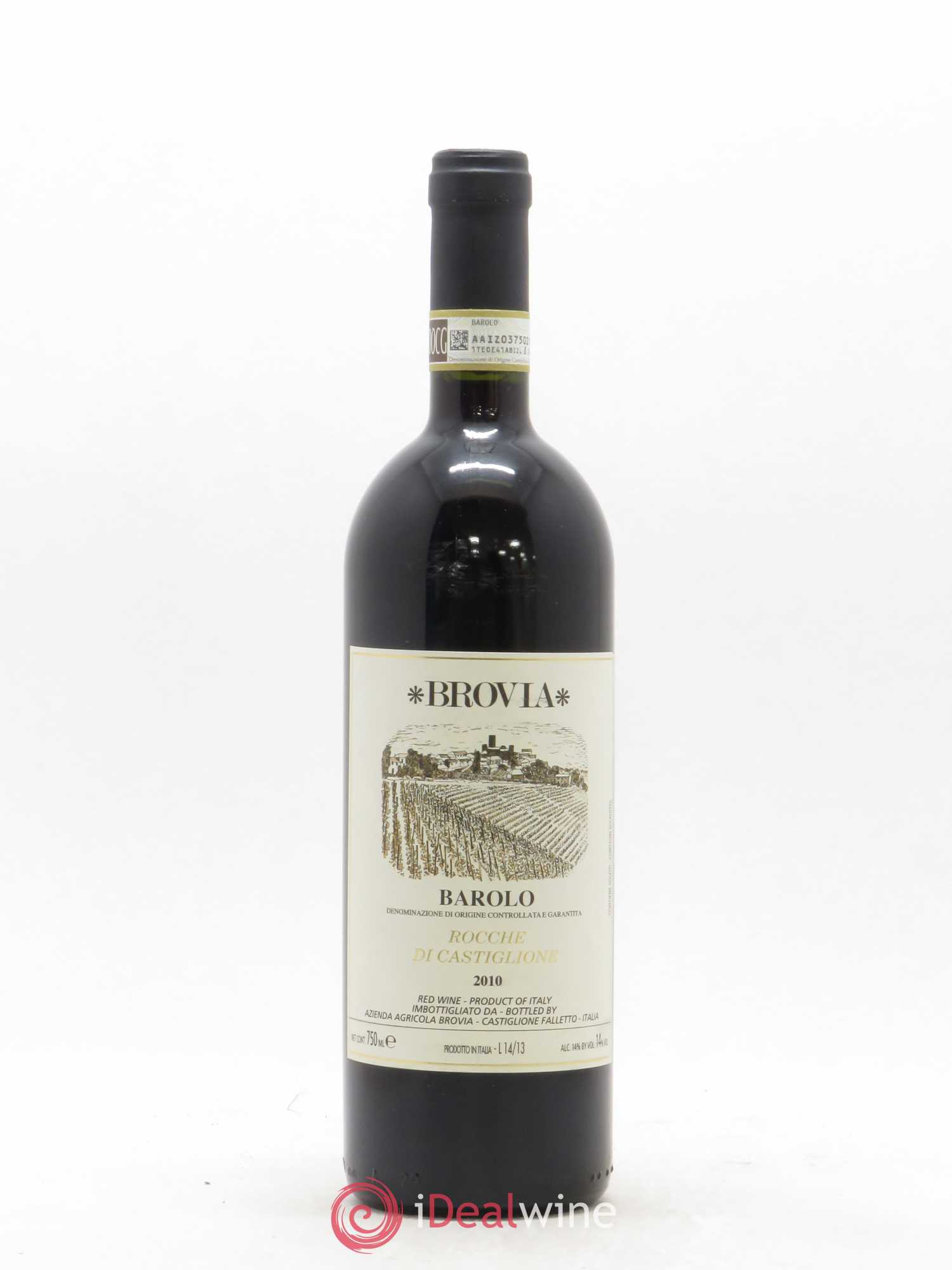 Barolo Brovia Rocche di Castiglione 2010 - Lot de 1 bouteille - 0