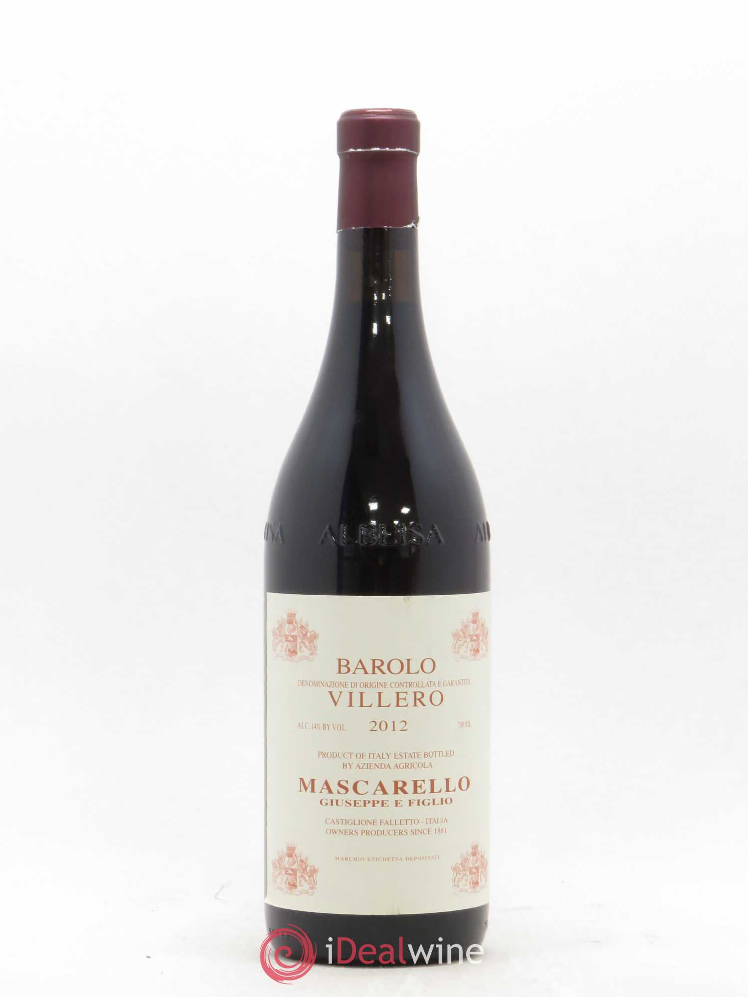 Barolo Villero Giuseppe Mascarello 2012 - Posten von 1 Flasche - 0