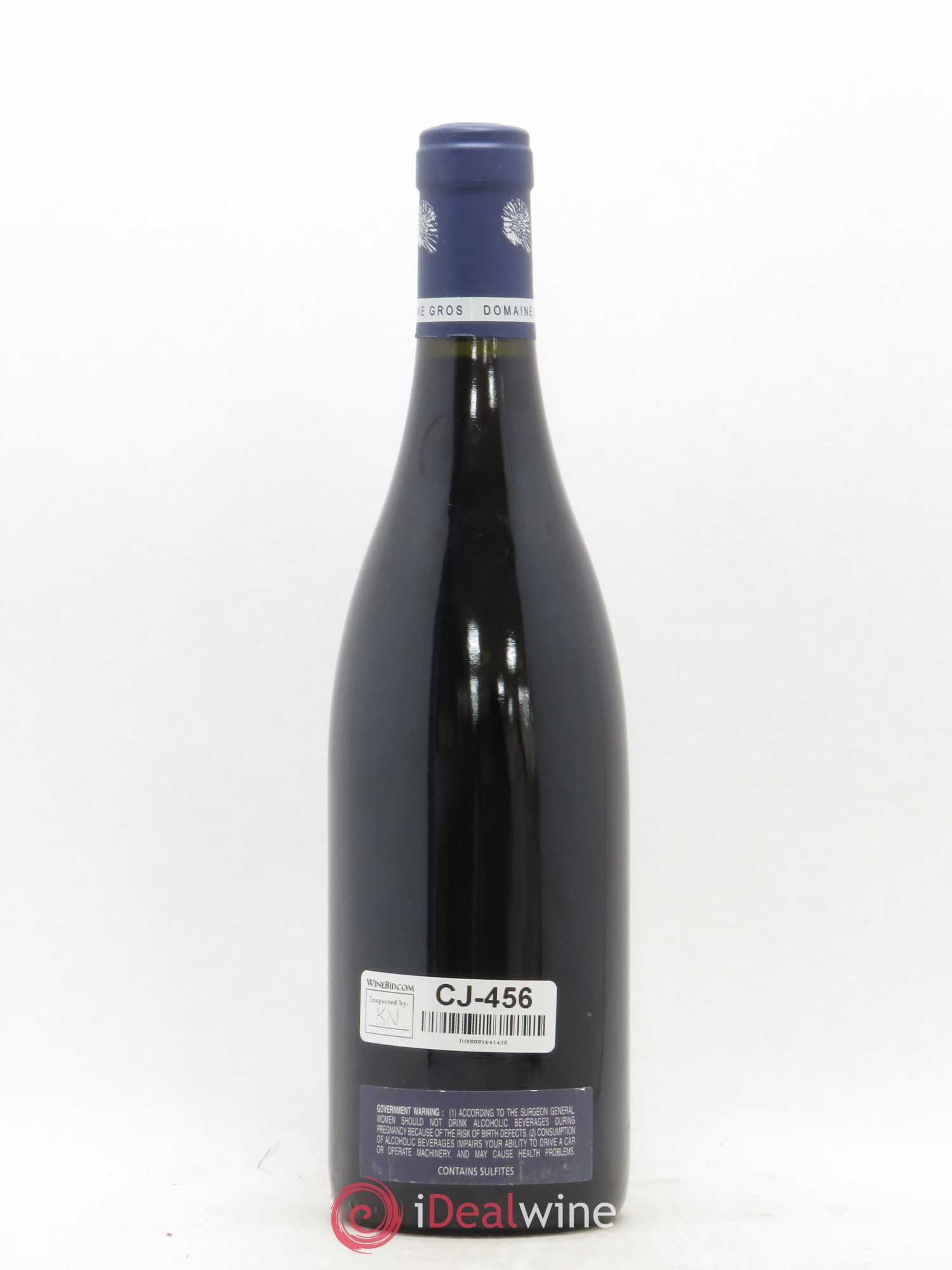 Clos de Vougeot Grand Cru Le Grand Maupertui Anne Gros 2005 - Lot de 1 bouteille - 1