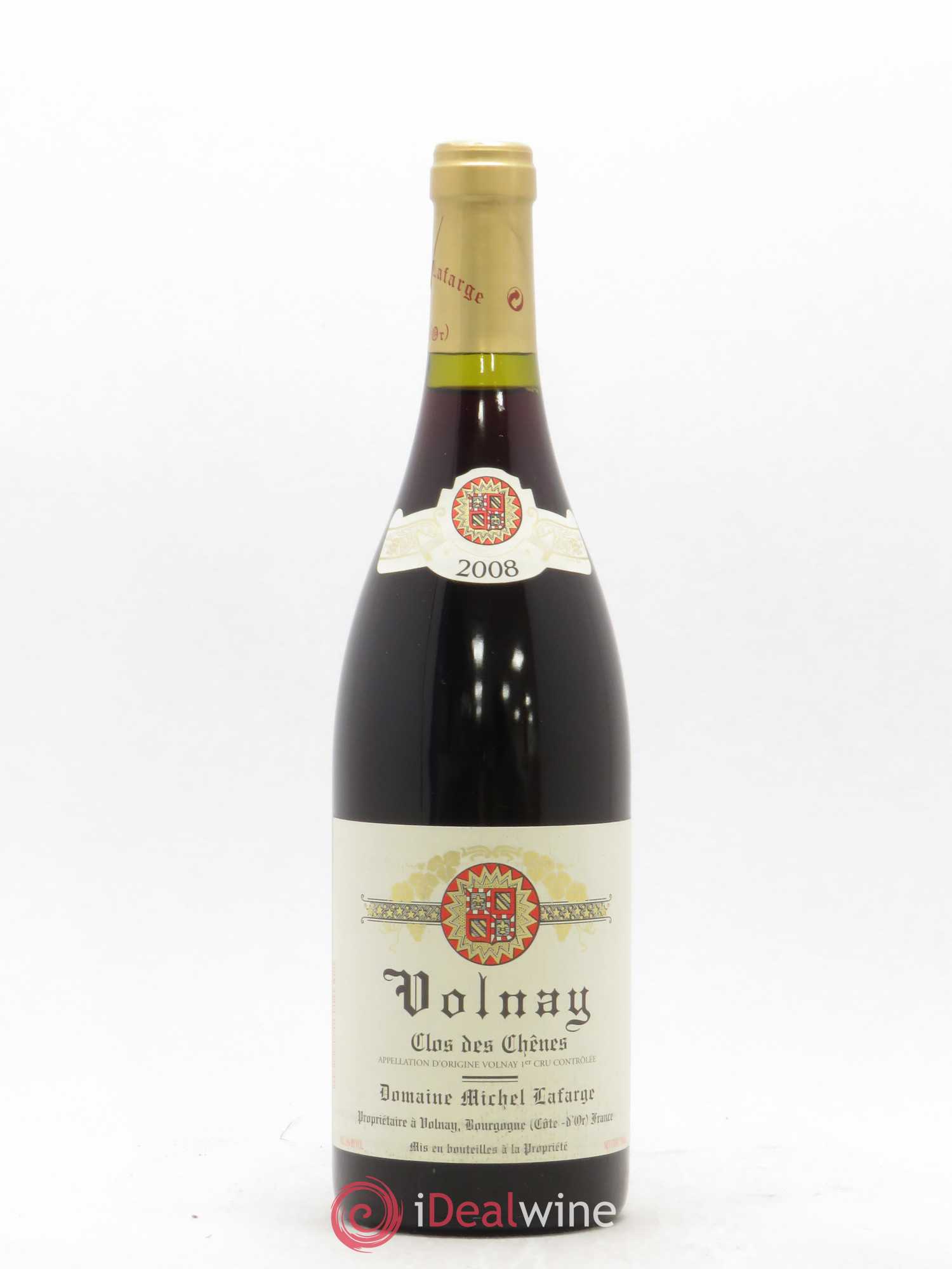 Volnay 1er Cru Clos des Chênes Lafarge (Domaine) 2008 - Lot de 1 bouteille - 0